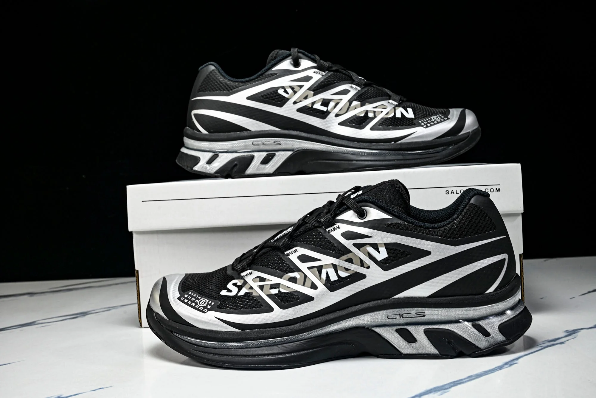 Salomon x Maison Margiela XT-MM6 'Black Silver'