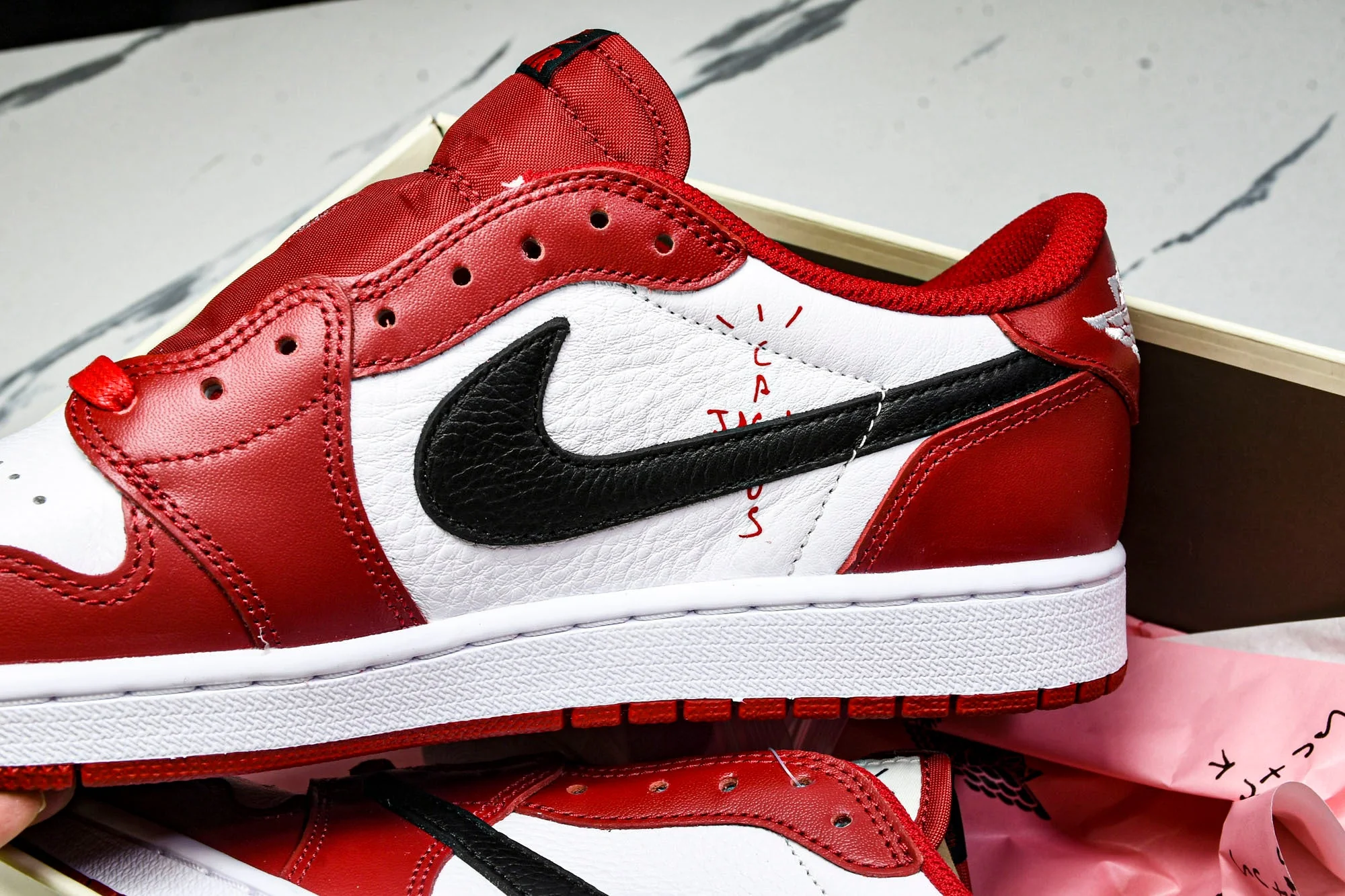 Travis Scott AJ1 Retro Low 'Chicago' (Unreleased)