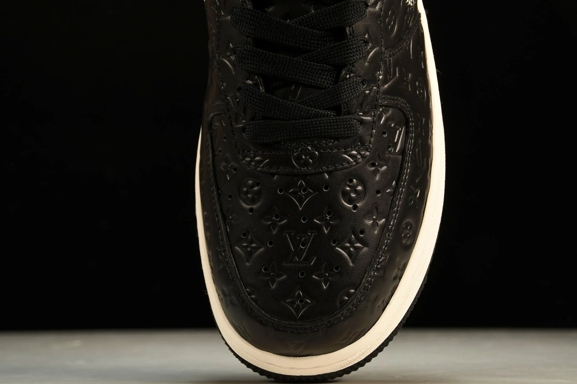 Louis Vuittоп x AF1 by Virgil Abloh 'Black'