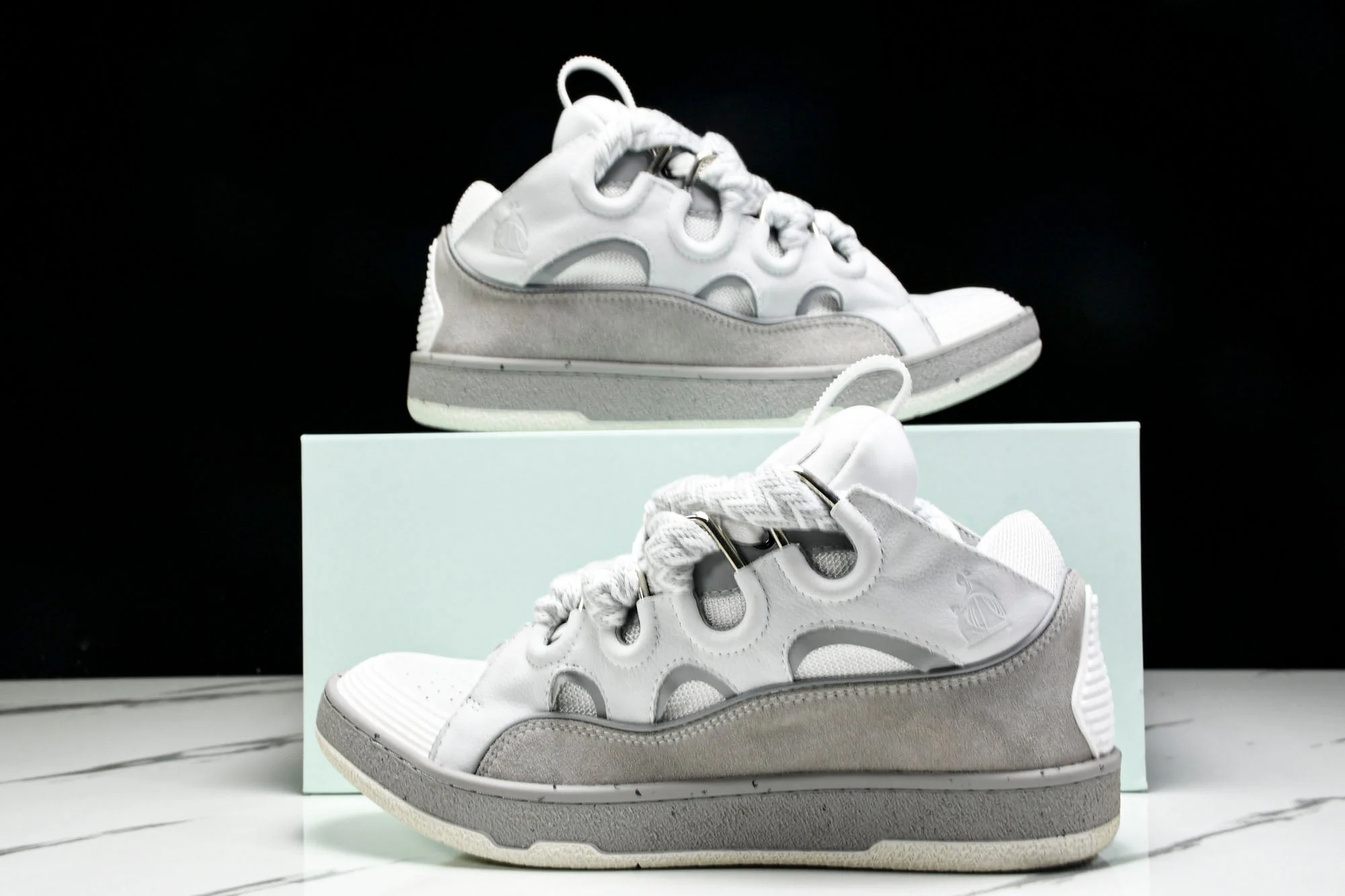 Lanvin Curb Sneaker 'Grey'