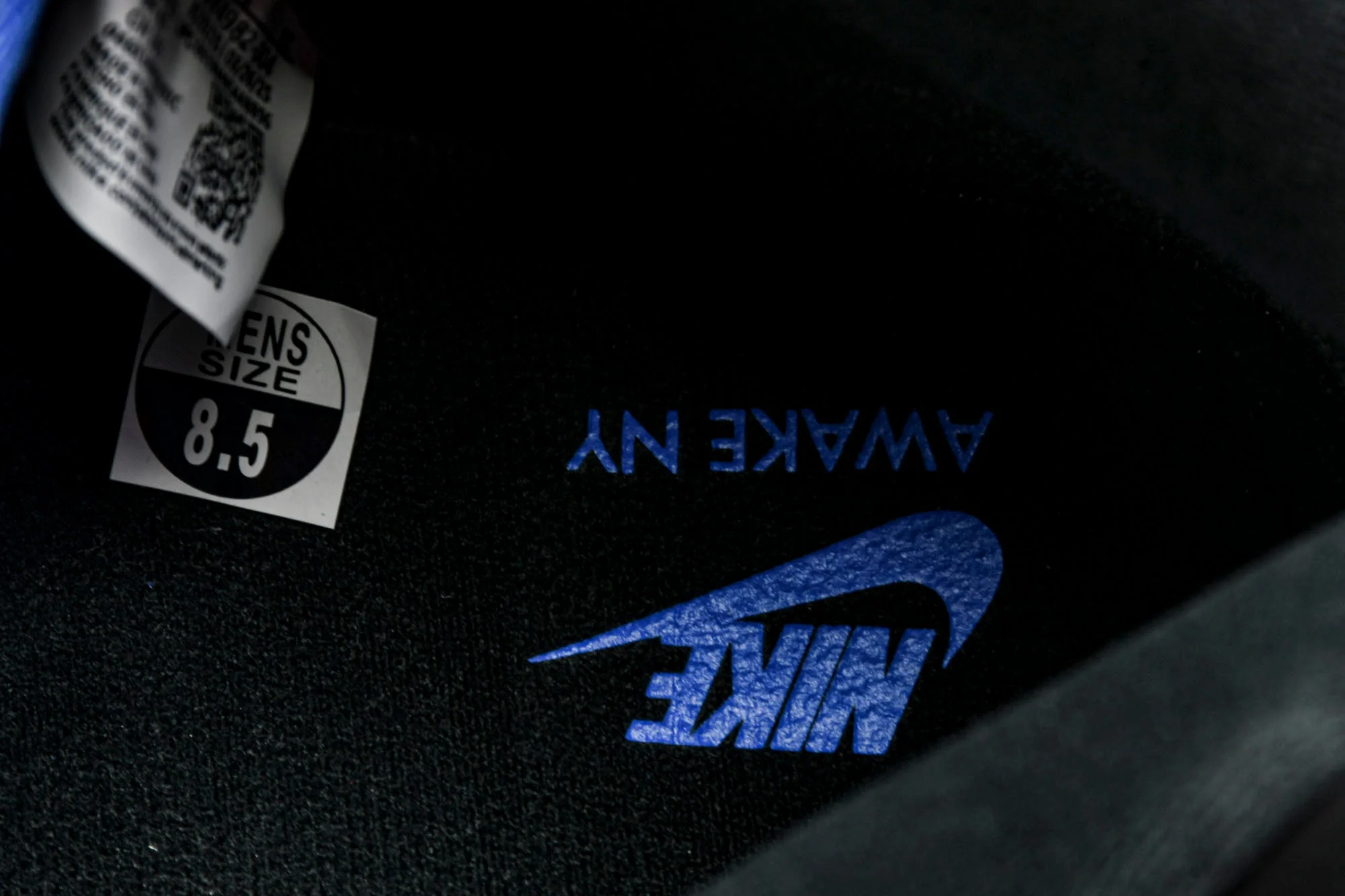 AJ5 Retro x Awake NY 'Black Racer Blue'