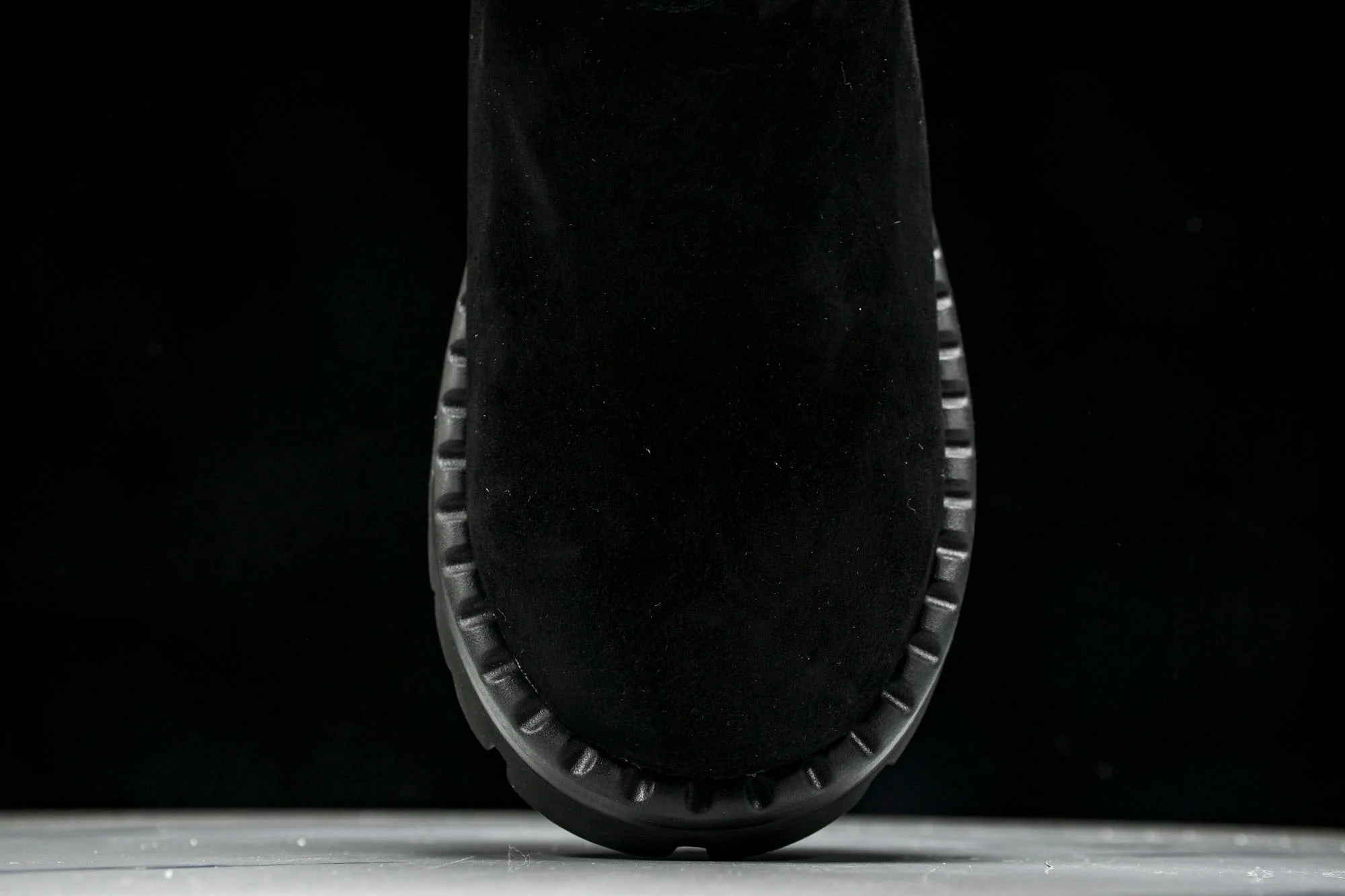 Prada Suede Booties 'Black'