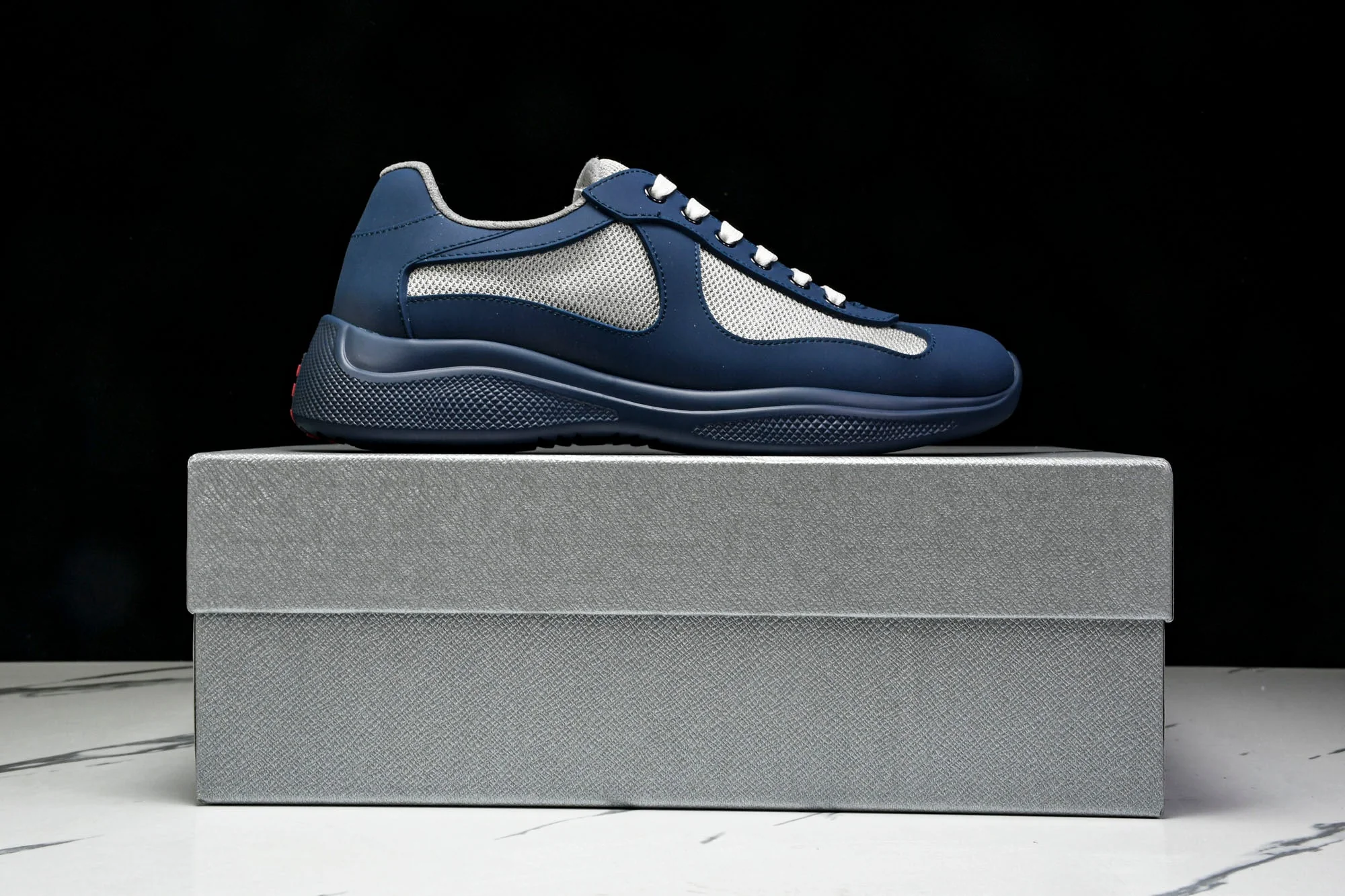Prada America's Cup Sneaker Soft Rubber 'Royal Blue'