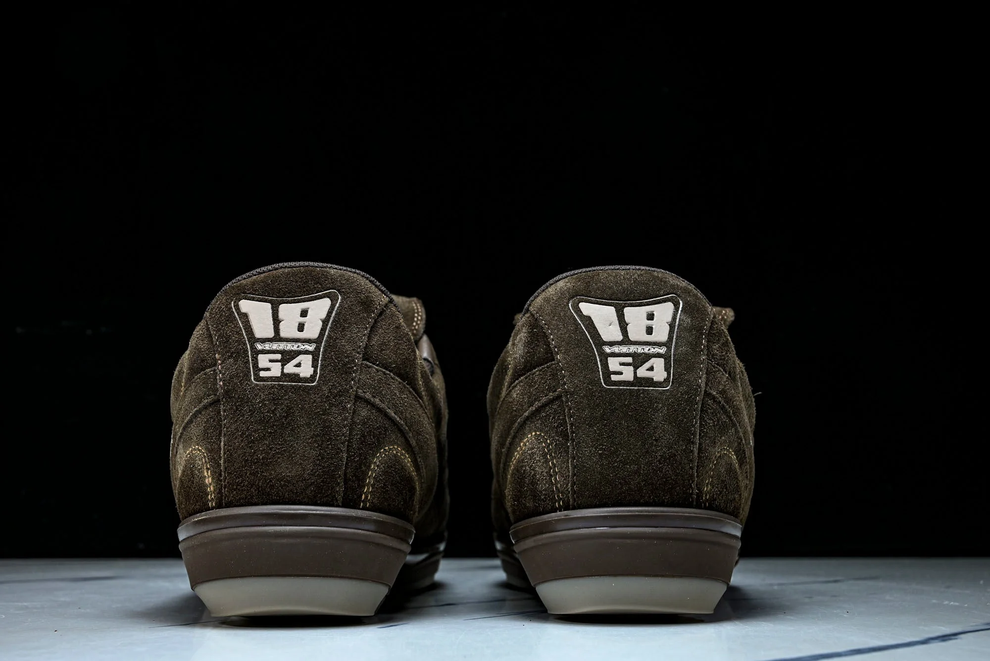 Louis Vuittоп Footprint Soccer Sneaker 'Brown Suede'