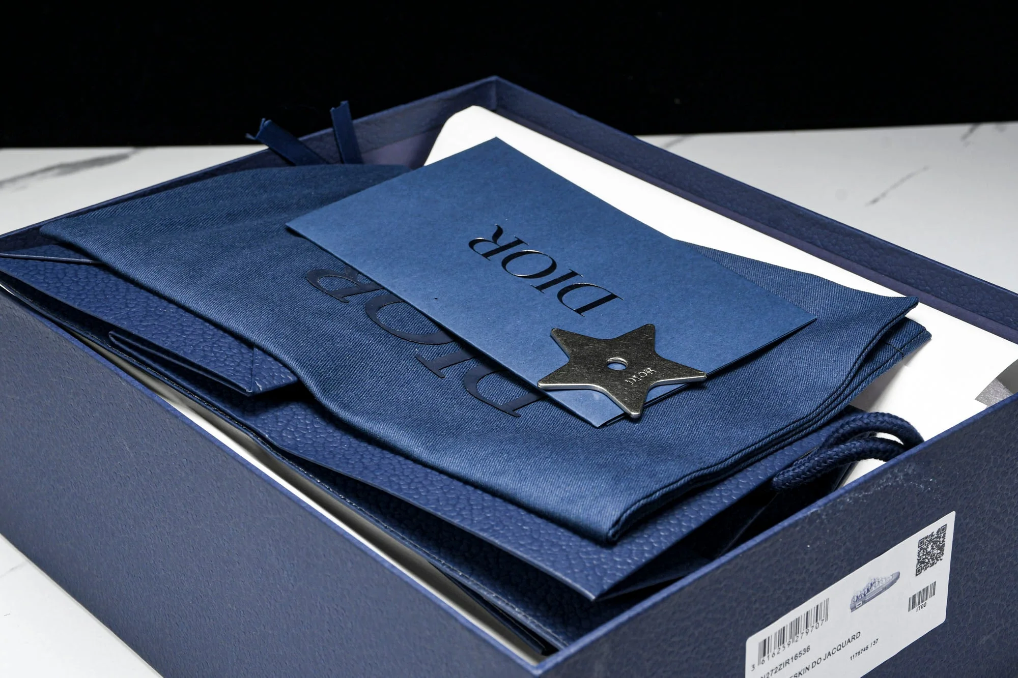 D1or B23 Low 'Oblique Grey Navy'