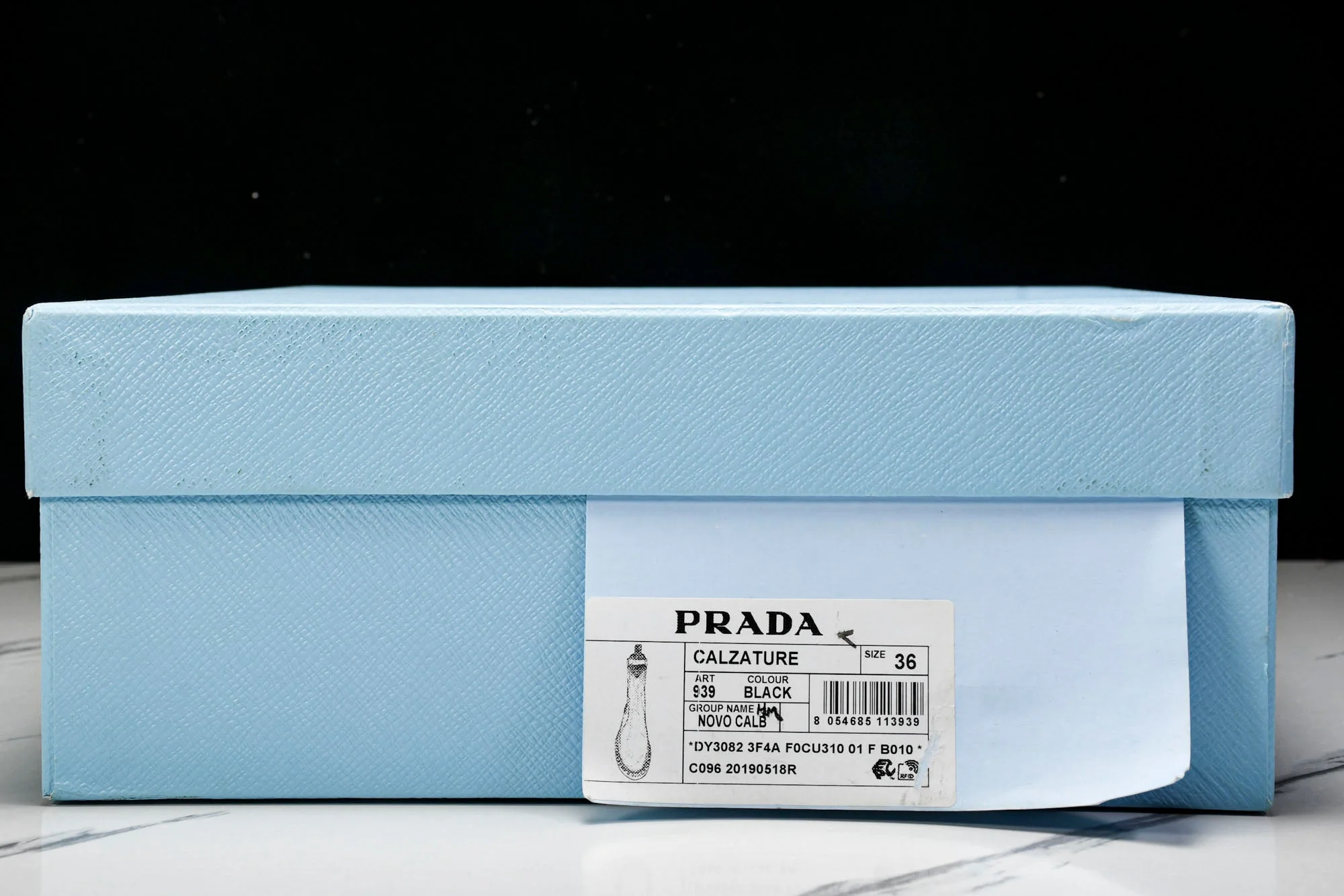 Prada Patent Chelsea Boots 'Black'