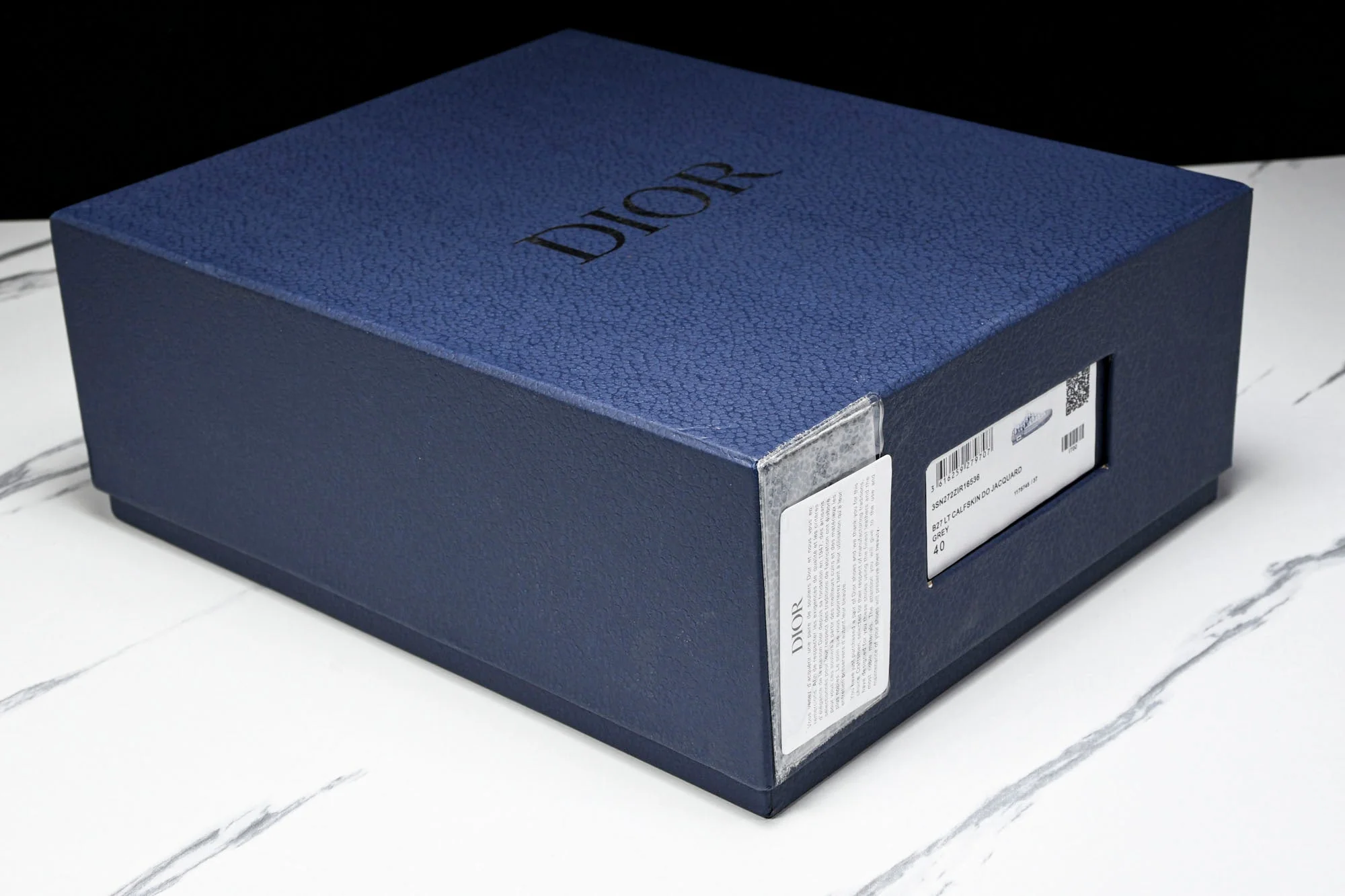 D1or B23 Low 'Oblique Grey Navy'