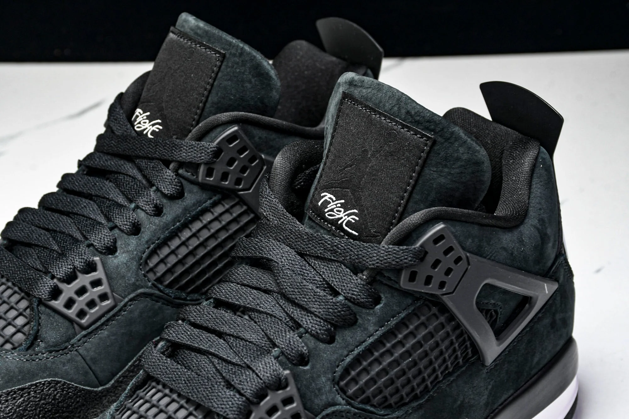 Nigel Sylvester x AJ4 Retro OG Brick by Brick 'Black' (Unreleased)