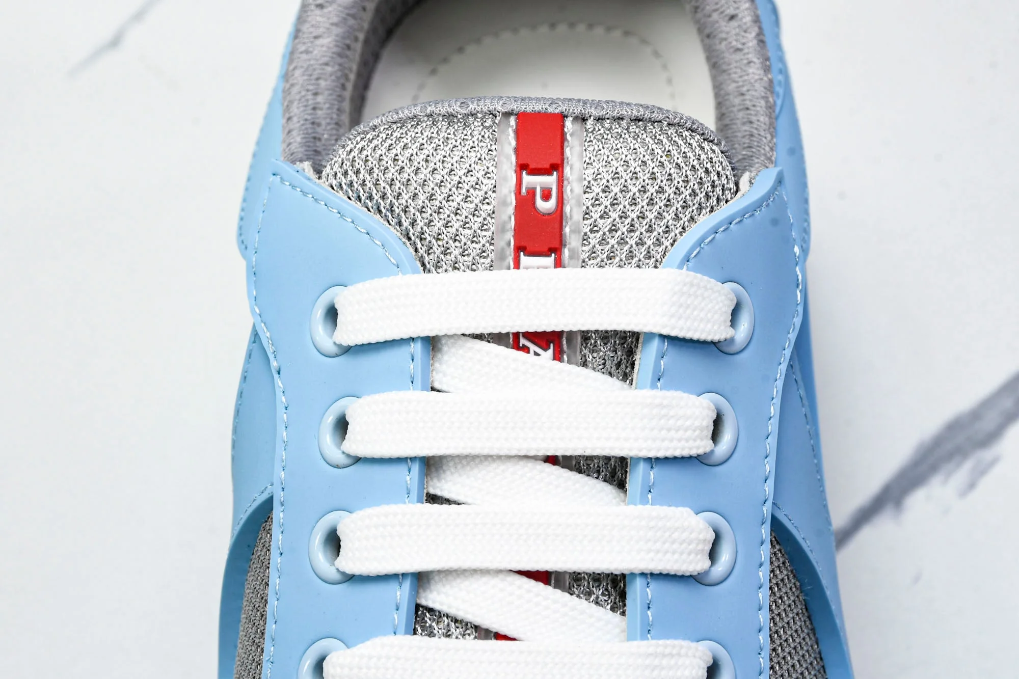Prada America's Cup Sneaker Soft Rubber 'Light Blue'