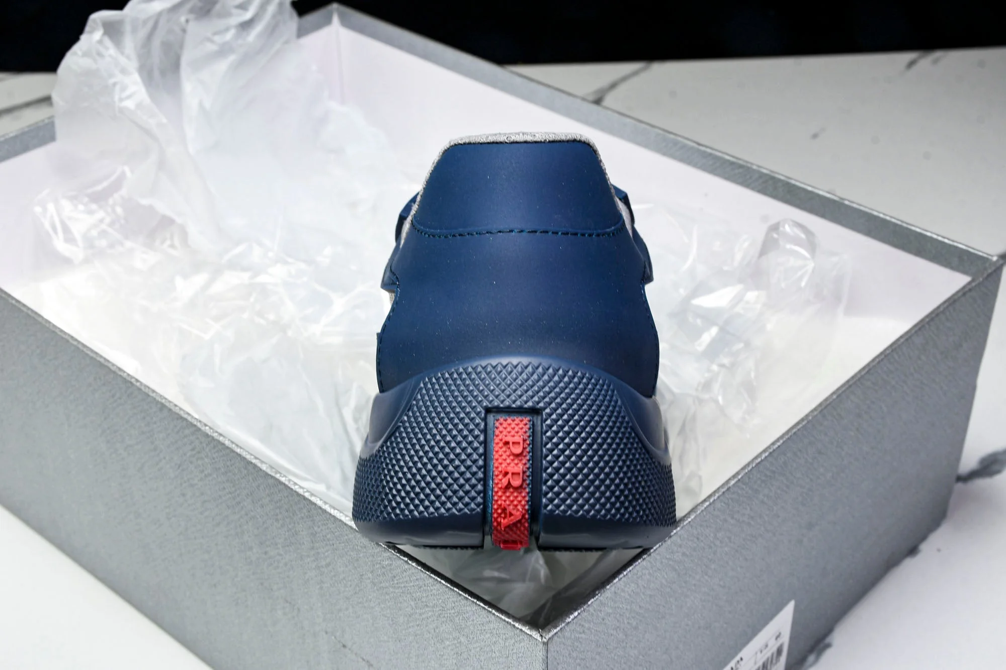 Prada America's Cup Sneaker Soft Rubber 'Royal Blue'
