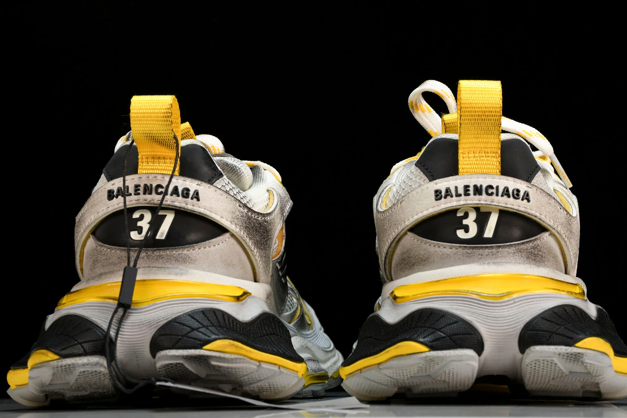 Cargo Sneaker 'White Yellow'