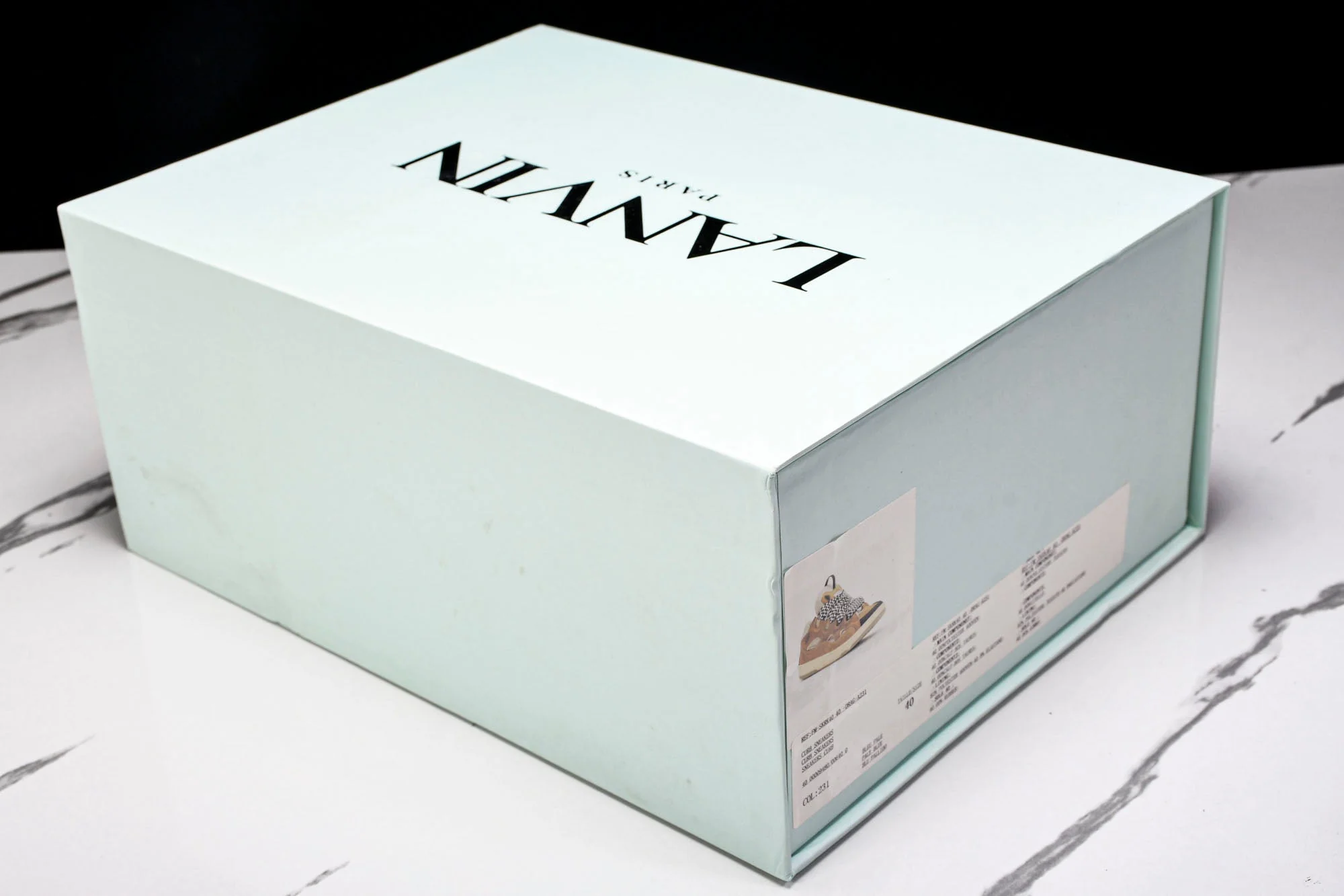 Lanvin Curb Sneaker 'Brown'