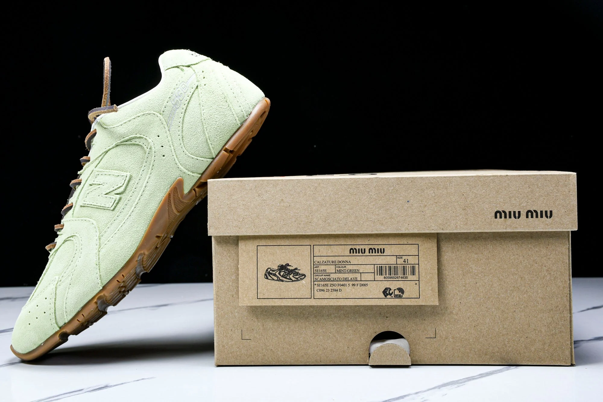 NB 530 x Miu Miu 'Mint'
