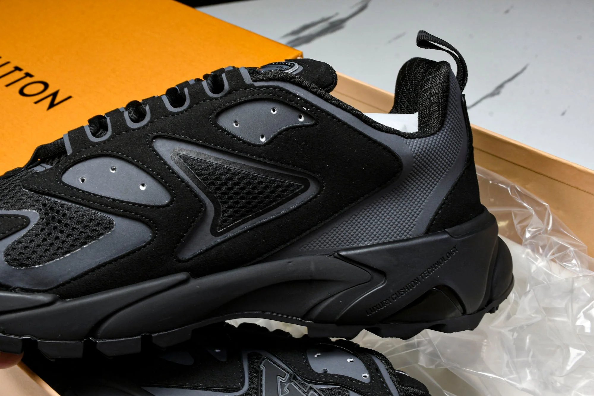 Louis Vuittоп Runner Tatic Sneaker 'Black'