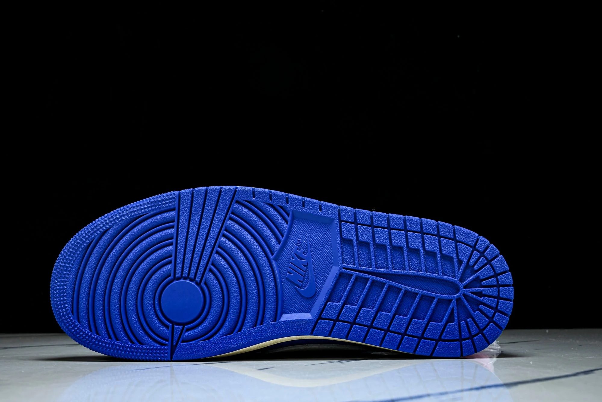 Travis Scott x Fragment AJ1 Low 'Reverse Sail Military Blue' (Unreleased)