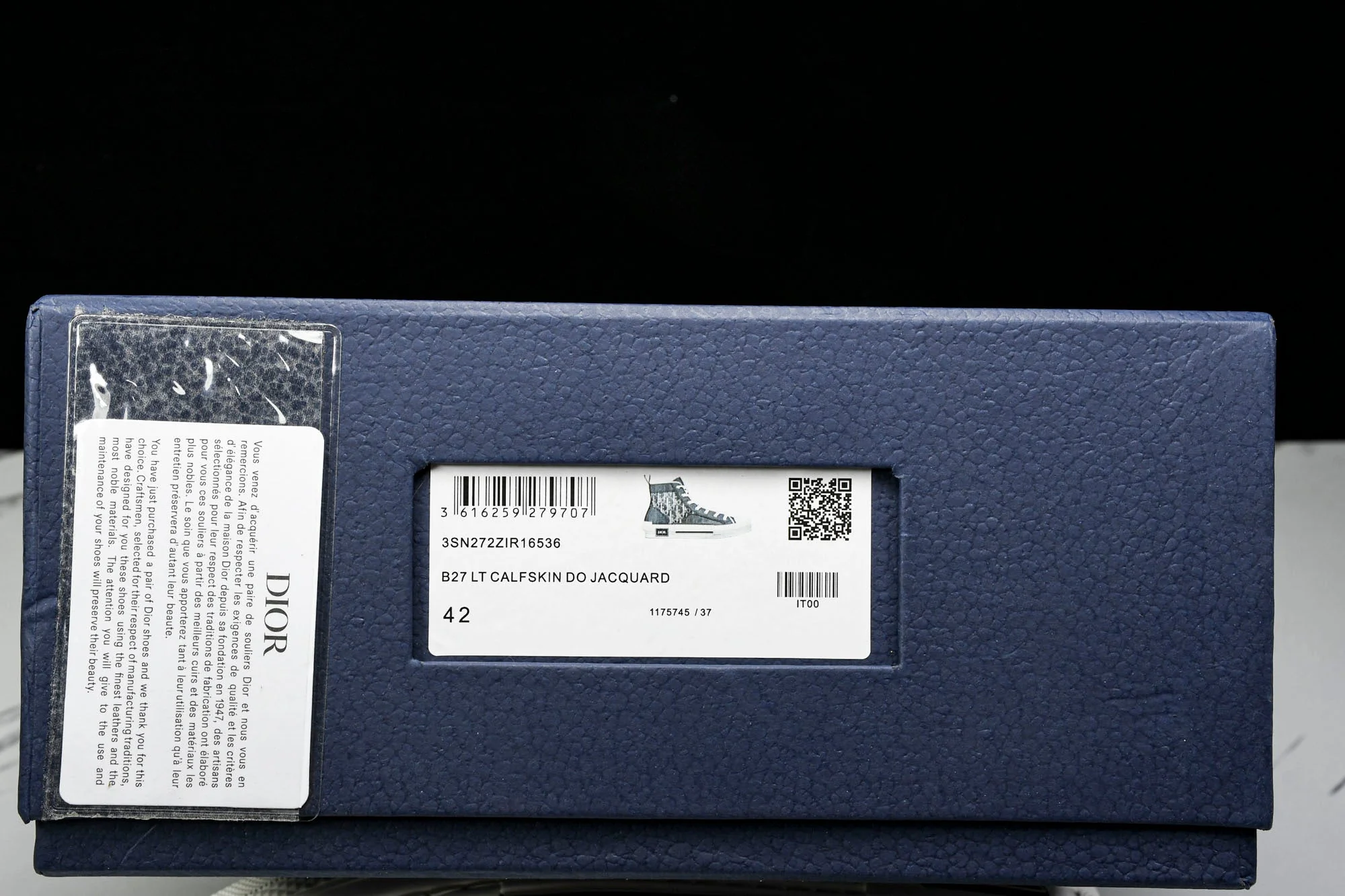 D1or B23 High 'Oblique Black White'