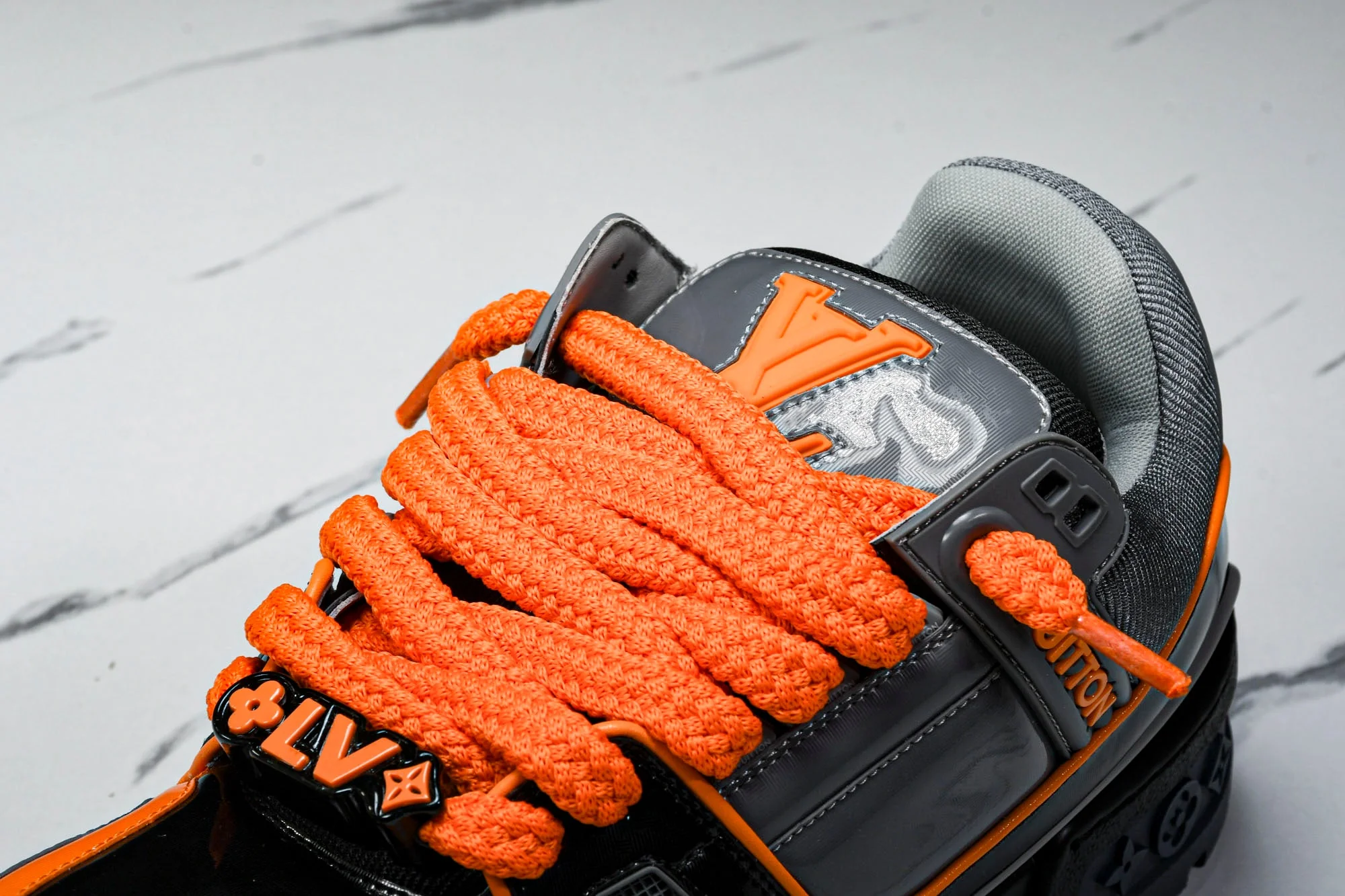 Louis Vuittоп Trainer Maxi 'Black Grey Orange'