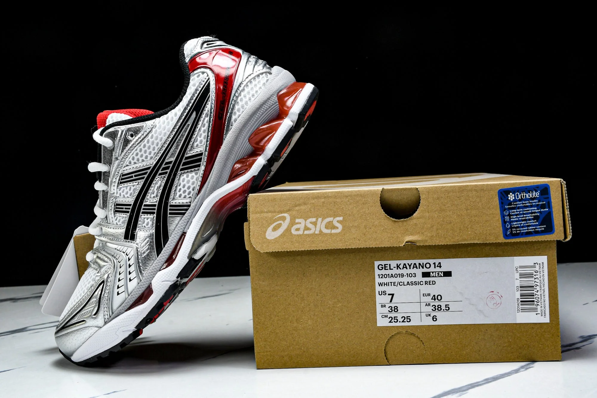 ASICS Gel-Kayano 14 'White Classic Red'