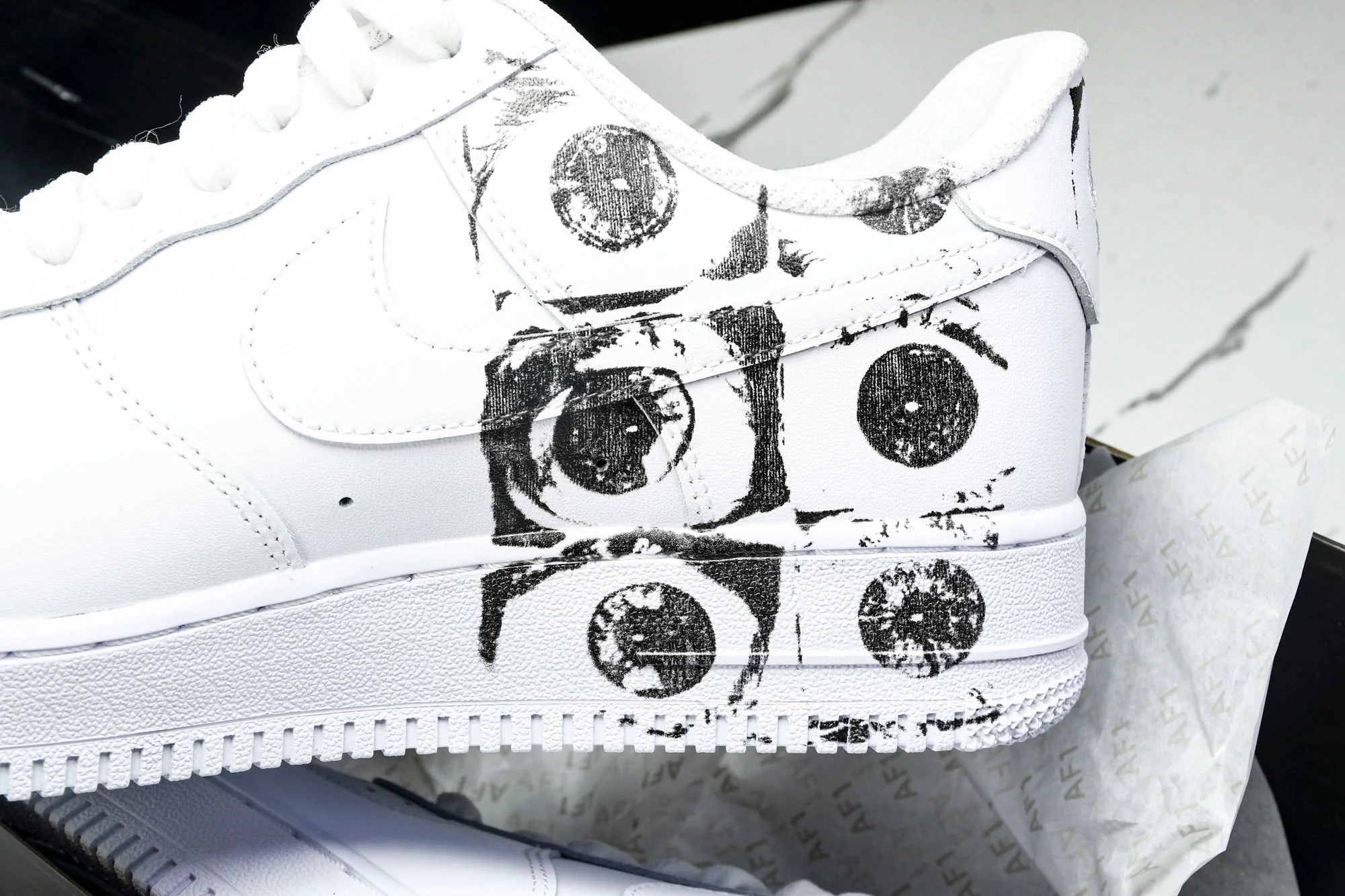 AF1 x Comme des Garcons SHIRT x Supreme 'Eyes'