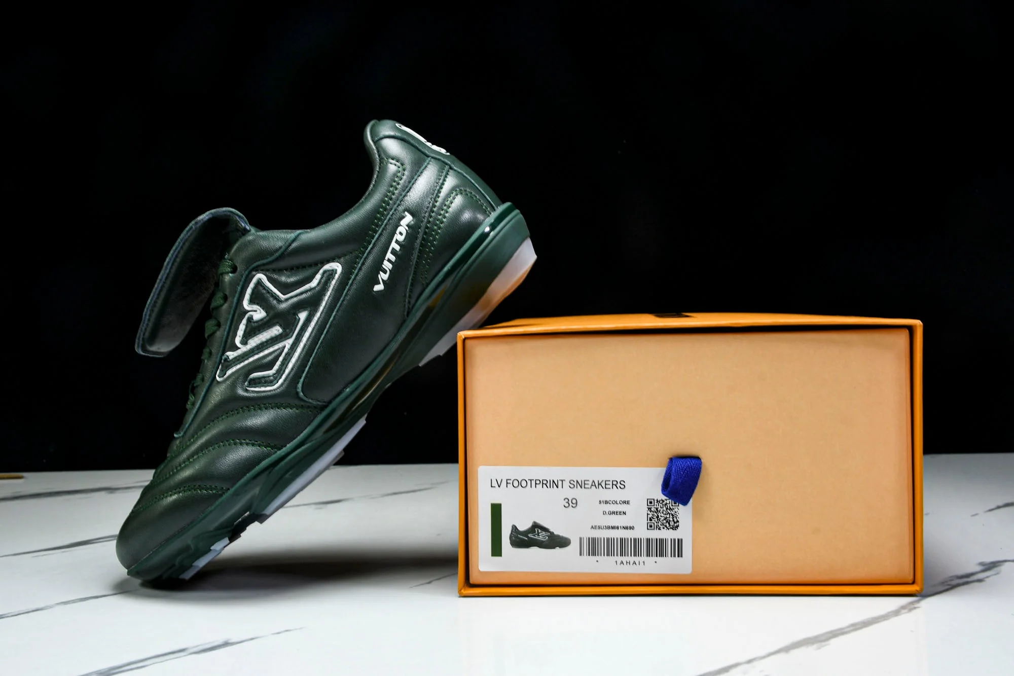 Louis Vuittоп Footprint Soccer Sneaker 'Green'