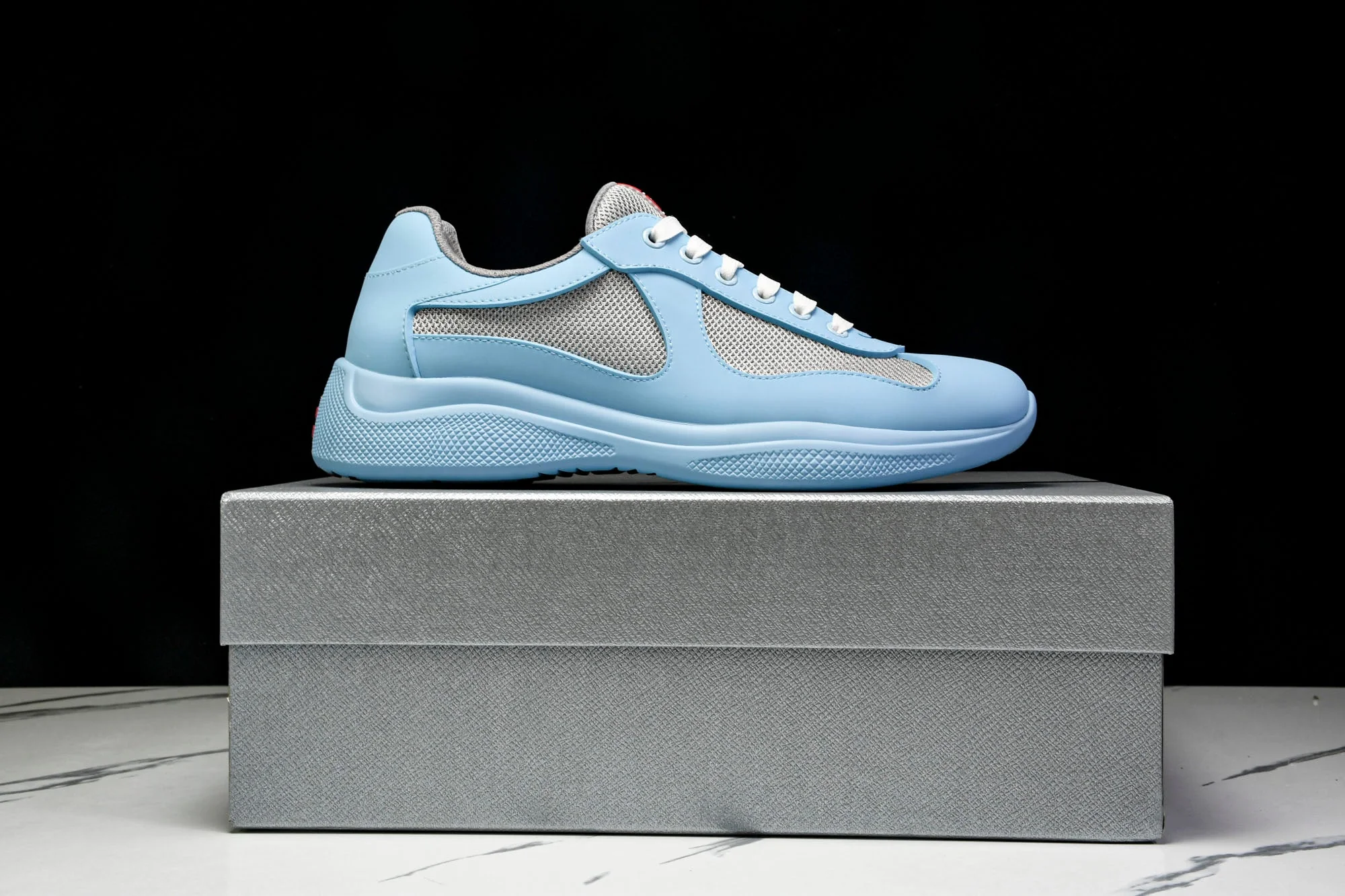 Prada America's Cup Sneaker Soft Rubber 'Light Blue'