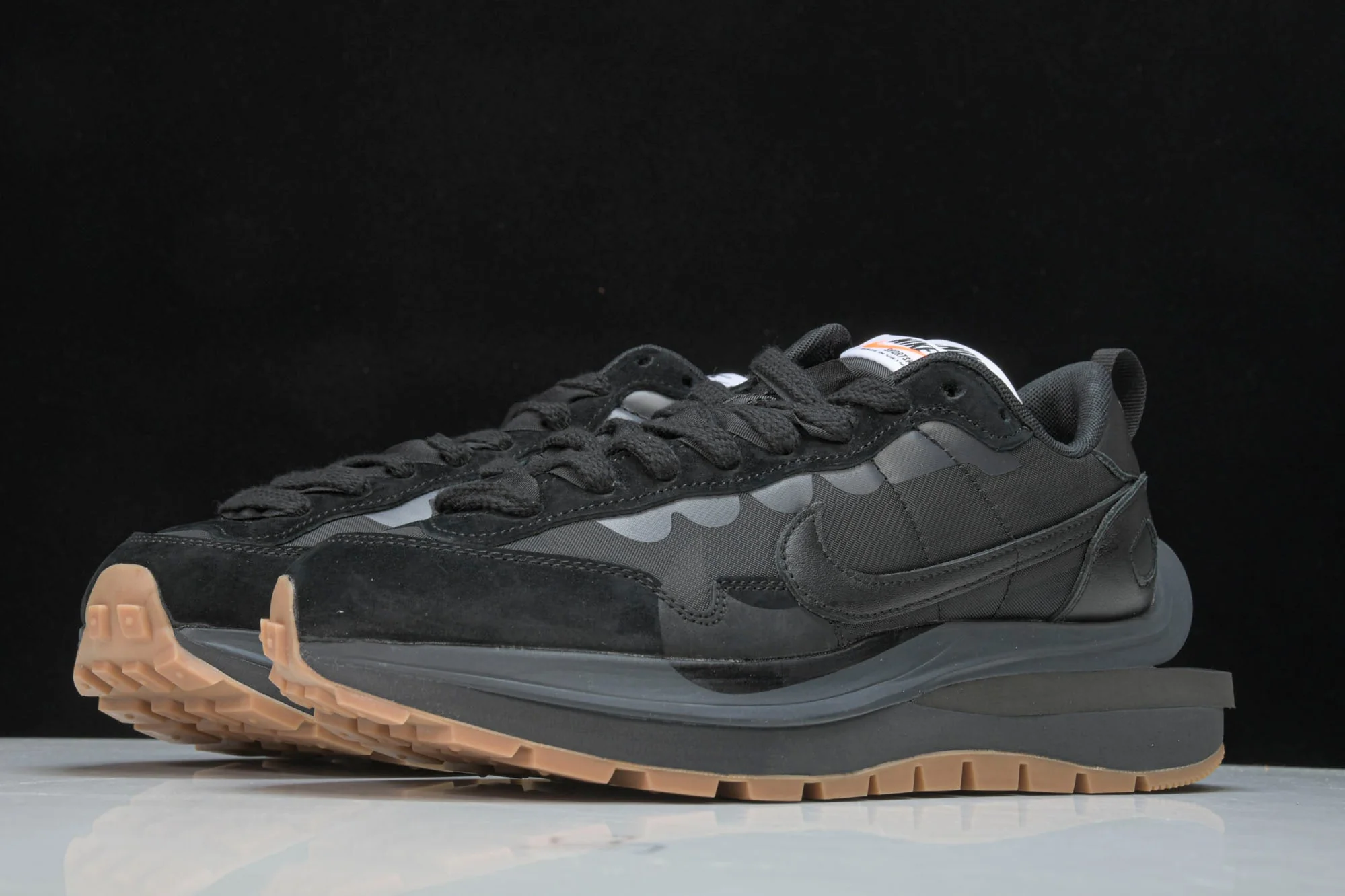 Sacai VaporWaffle 'Black Gum'