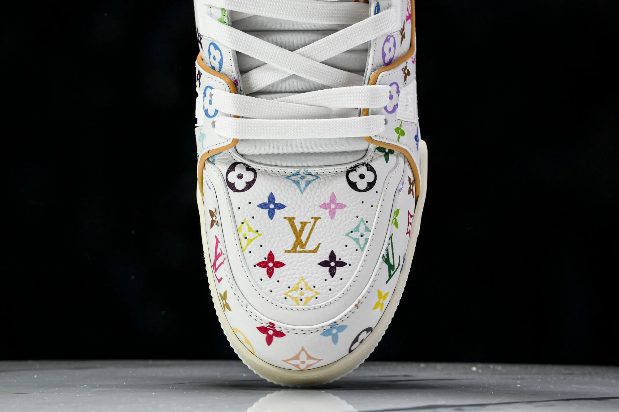 Louis Vuittоп Trainer Low x Takashi Murakami 'White Multicolor'