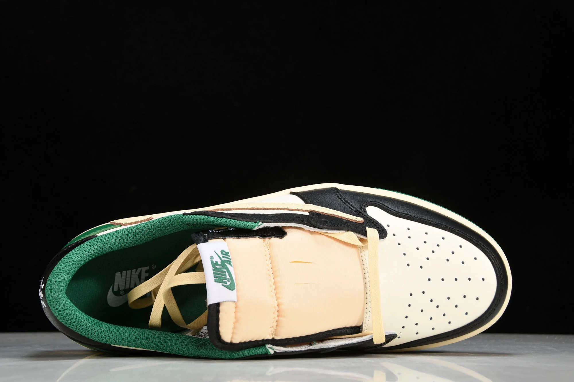 Travis Scott x AJ1 Low x Fragment Design 'Pine Green' (Unreleased)