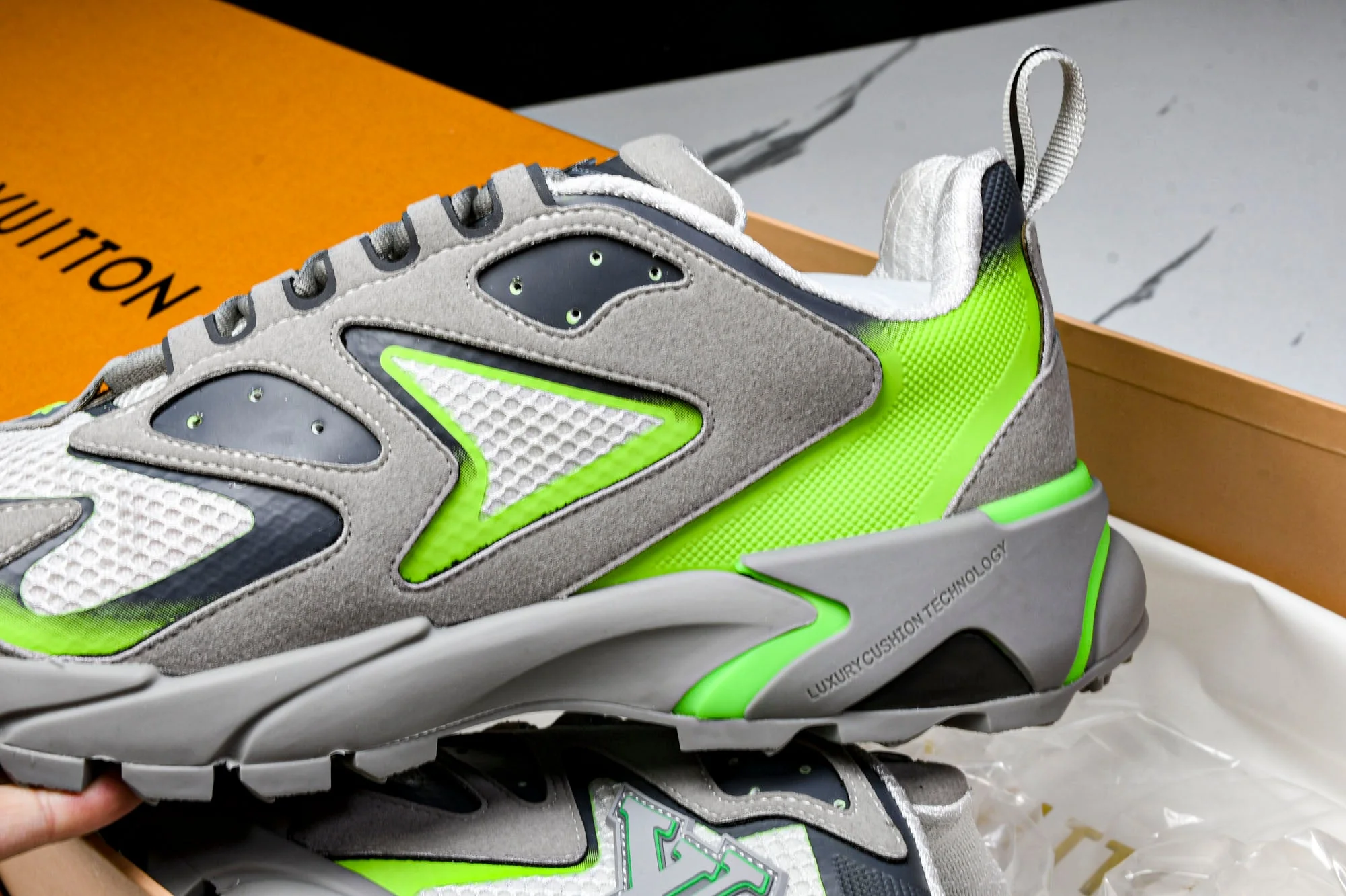 Louis Vuittоп Runner Tatic Sneaker 'Grey Green'