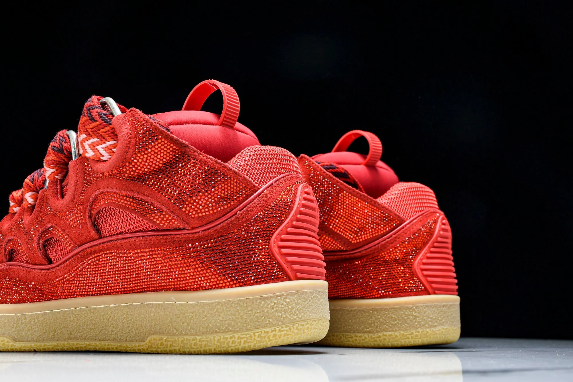 Lanvin Curb Sneaker 'Red'