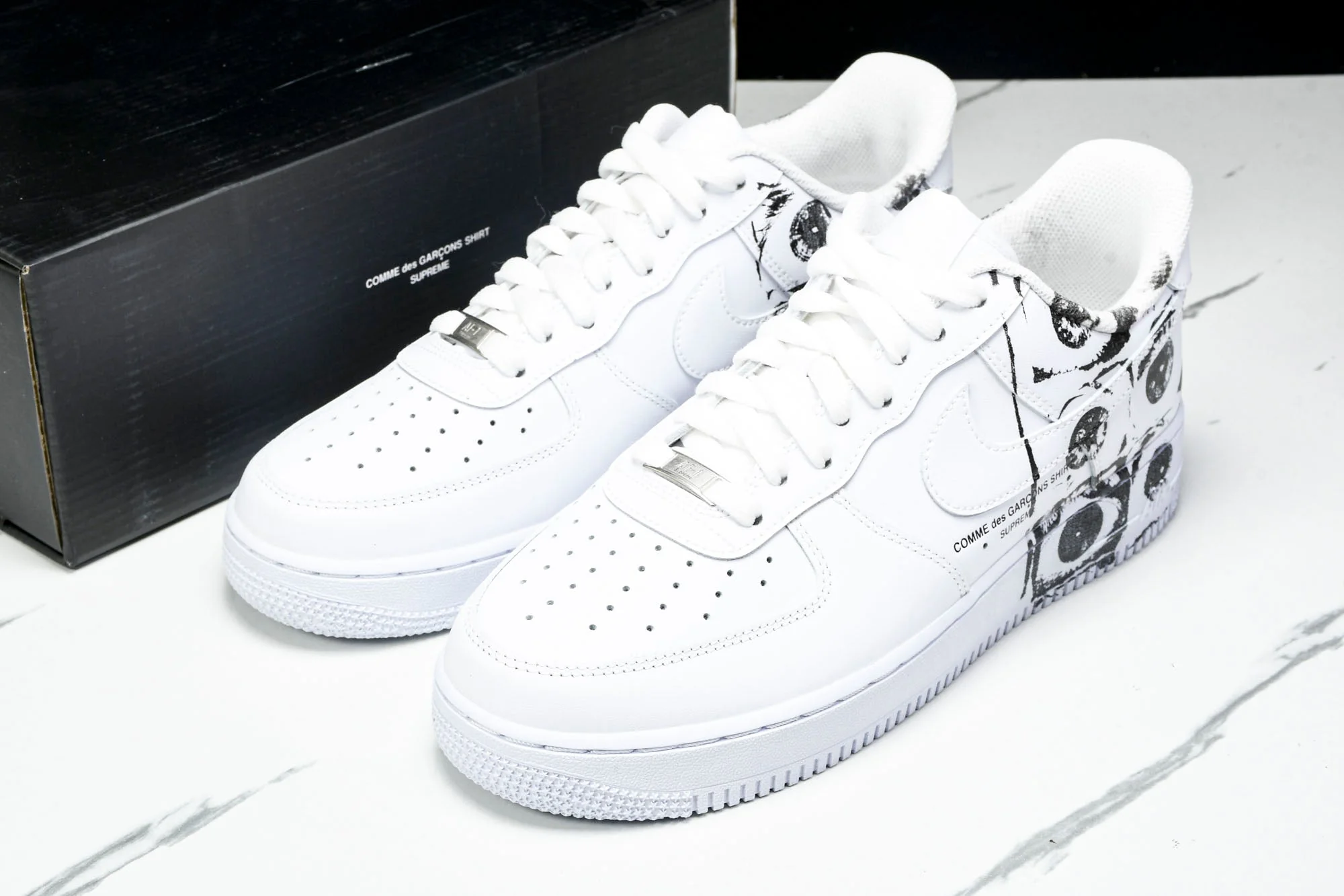 AF1 x Comme des Garcons SHIRT x Supreme 'Eyes'