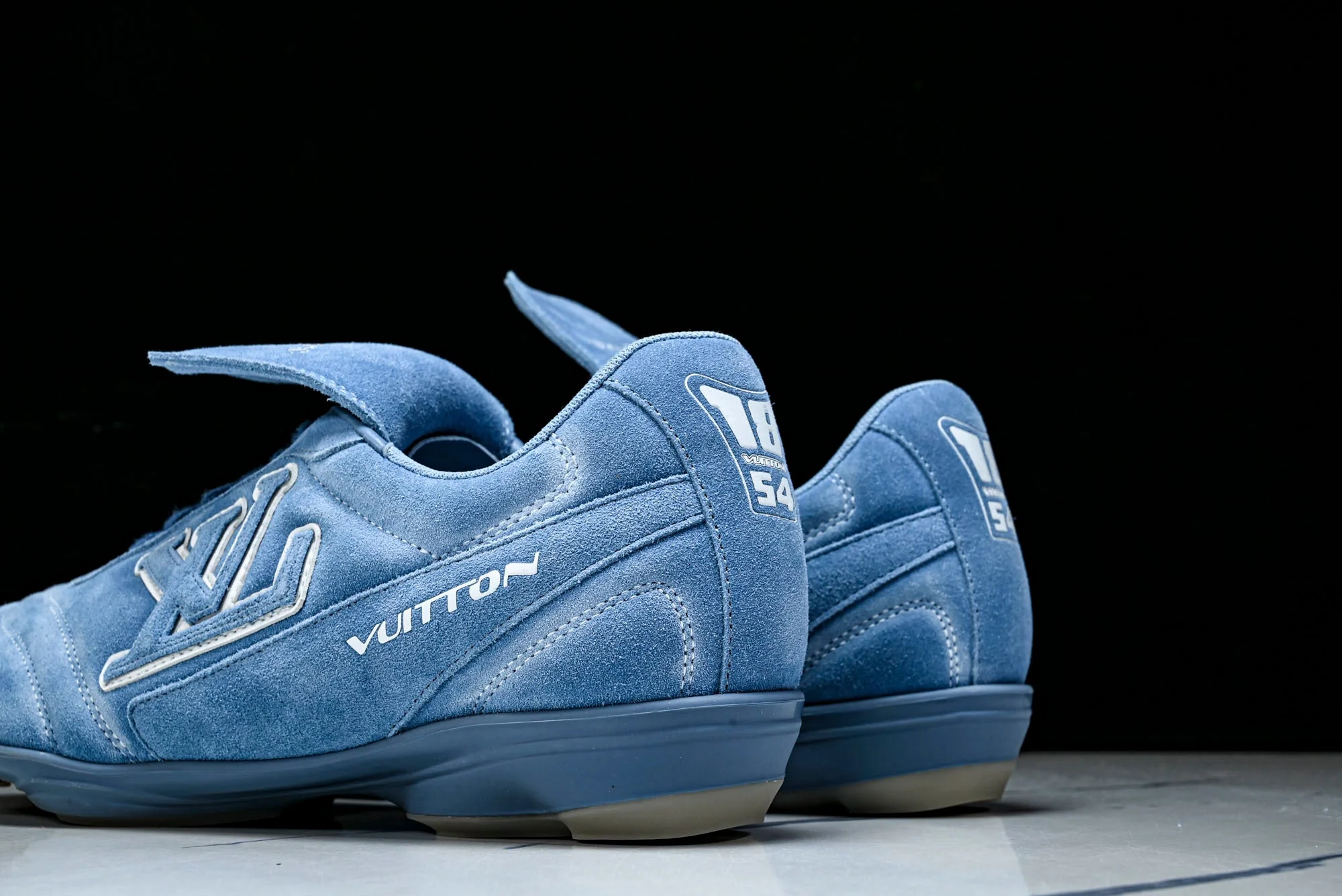 Louis Vuittоп Footprint Soccer Sneaker 'Blue Suede'