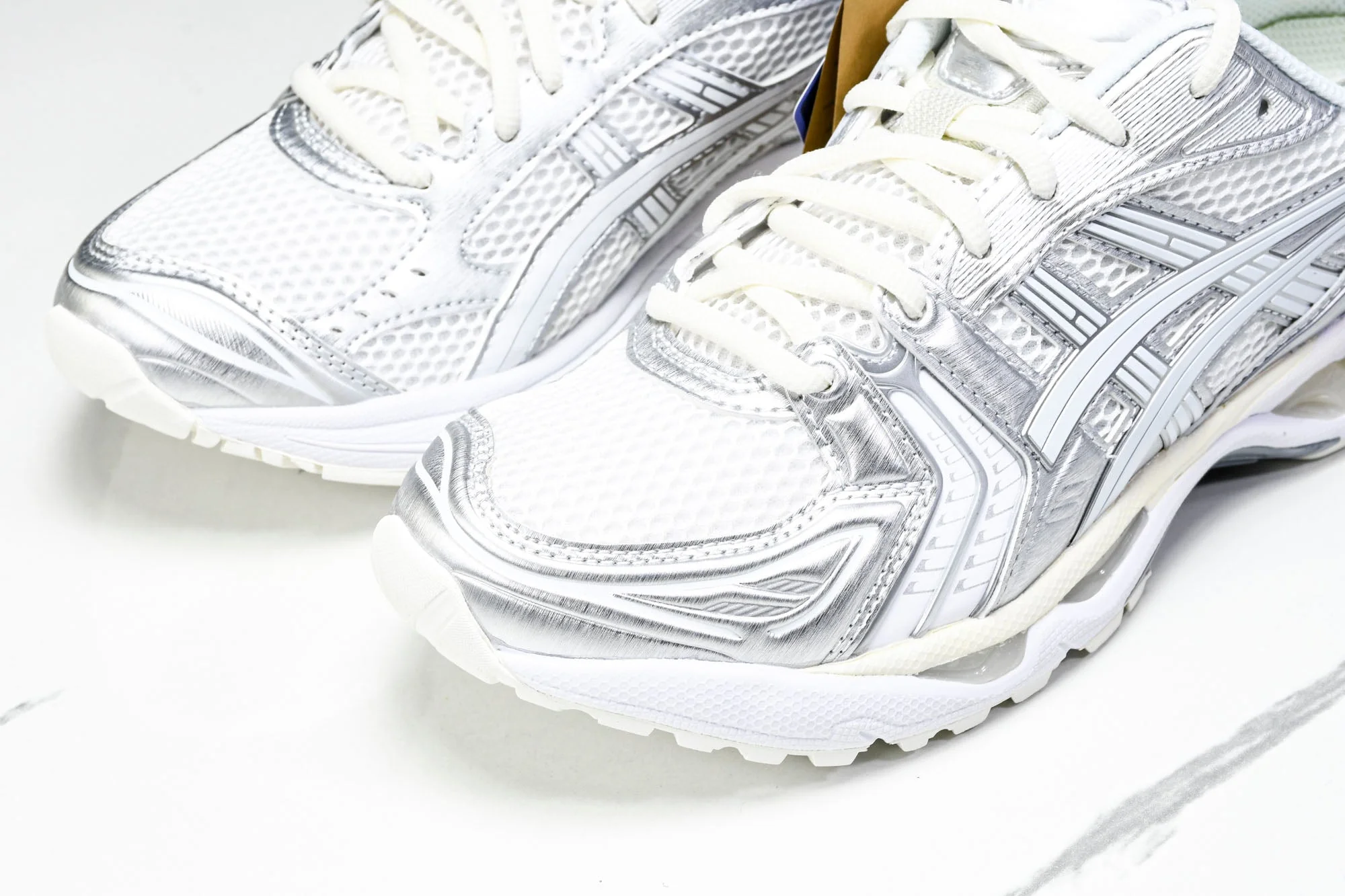 ASICS Gel-Kayano 14 x JJJJound 'Silver White'