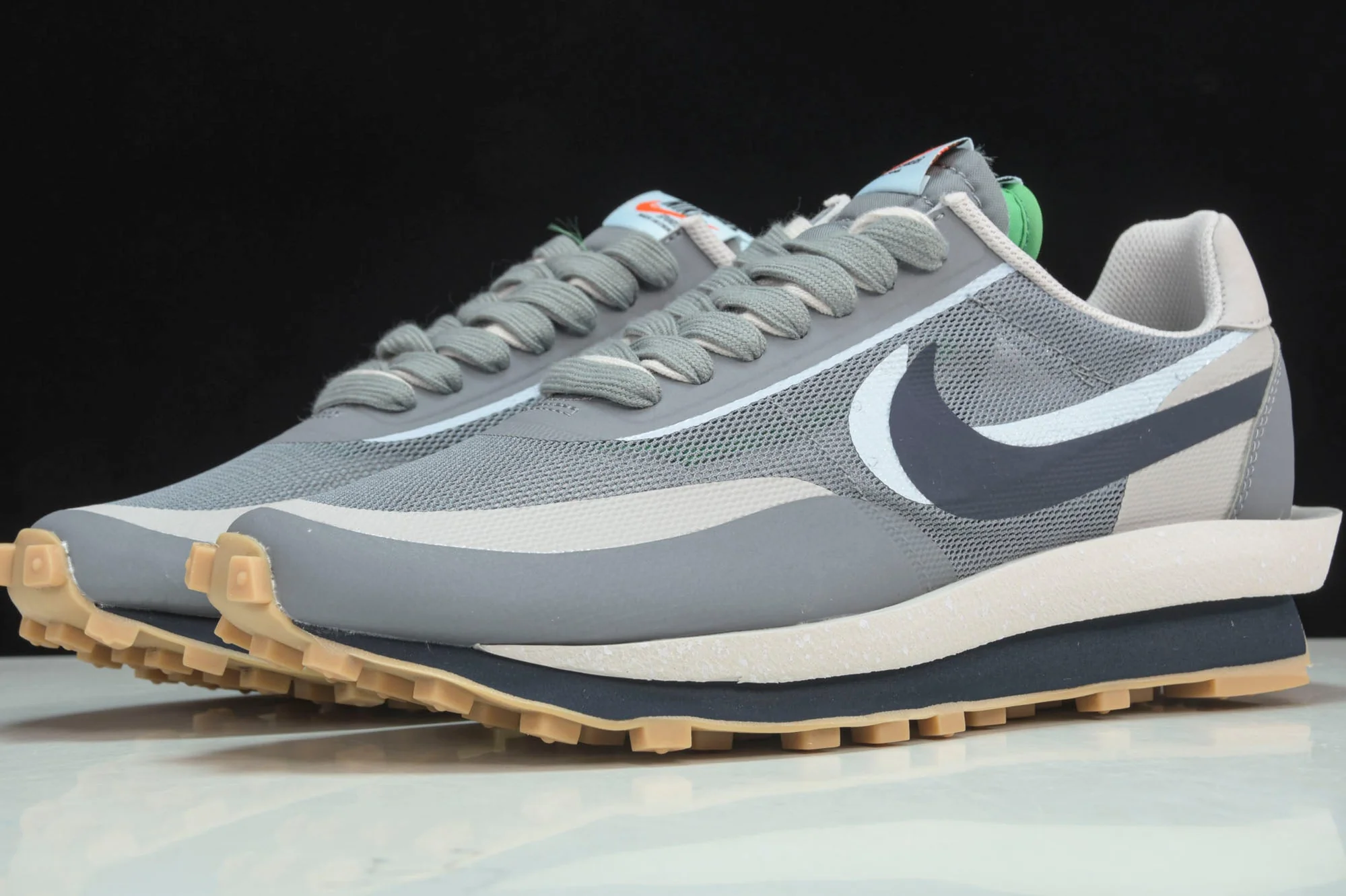 Sacai x CLOT x LD Waffle 'Cool Grey'