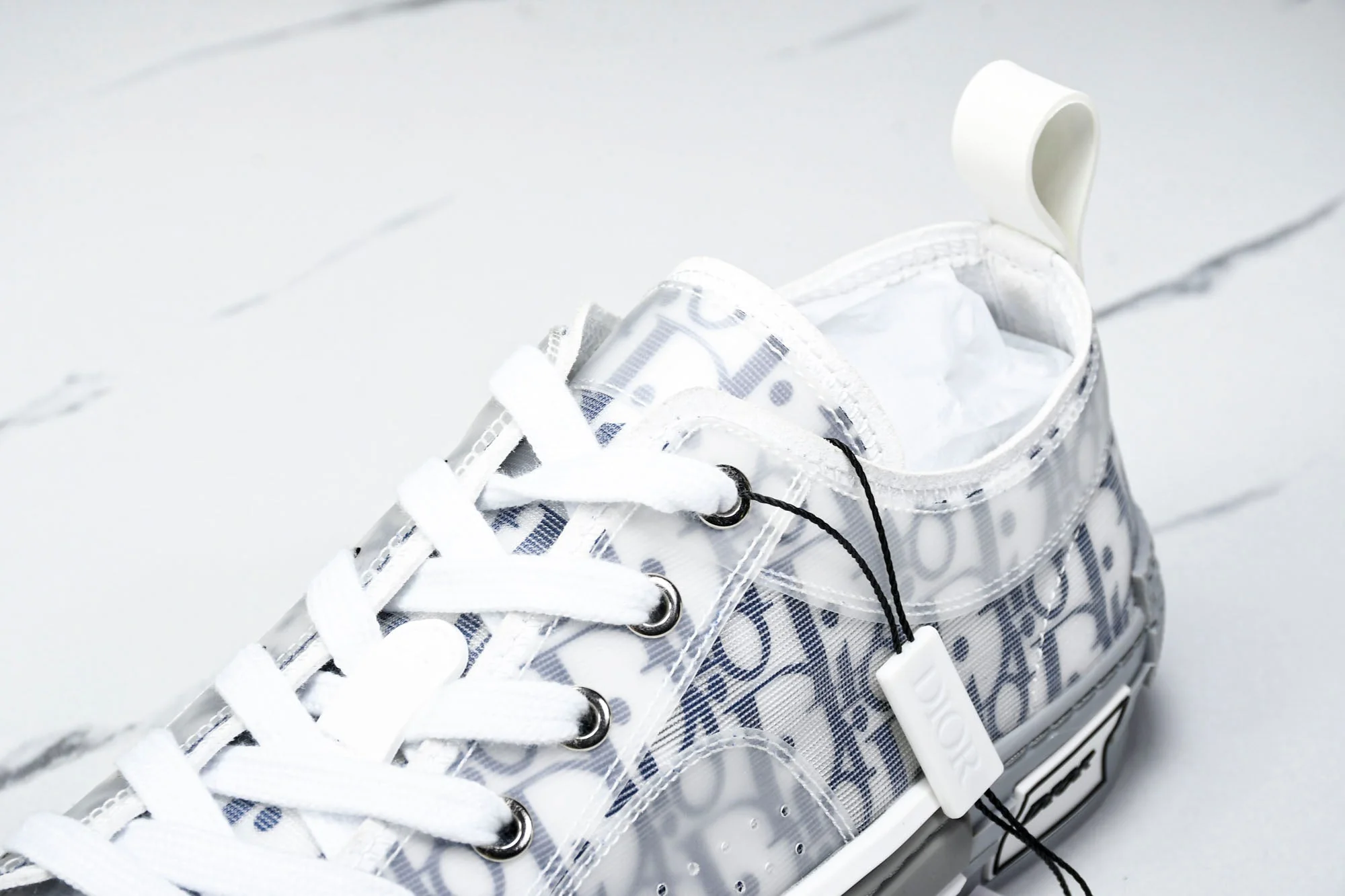 D1or B23 Low 'Oblique Grey Navy'