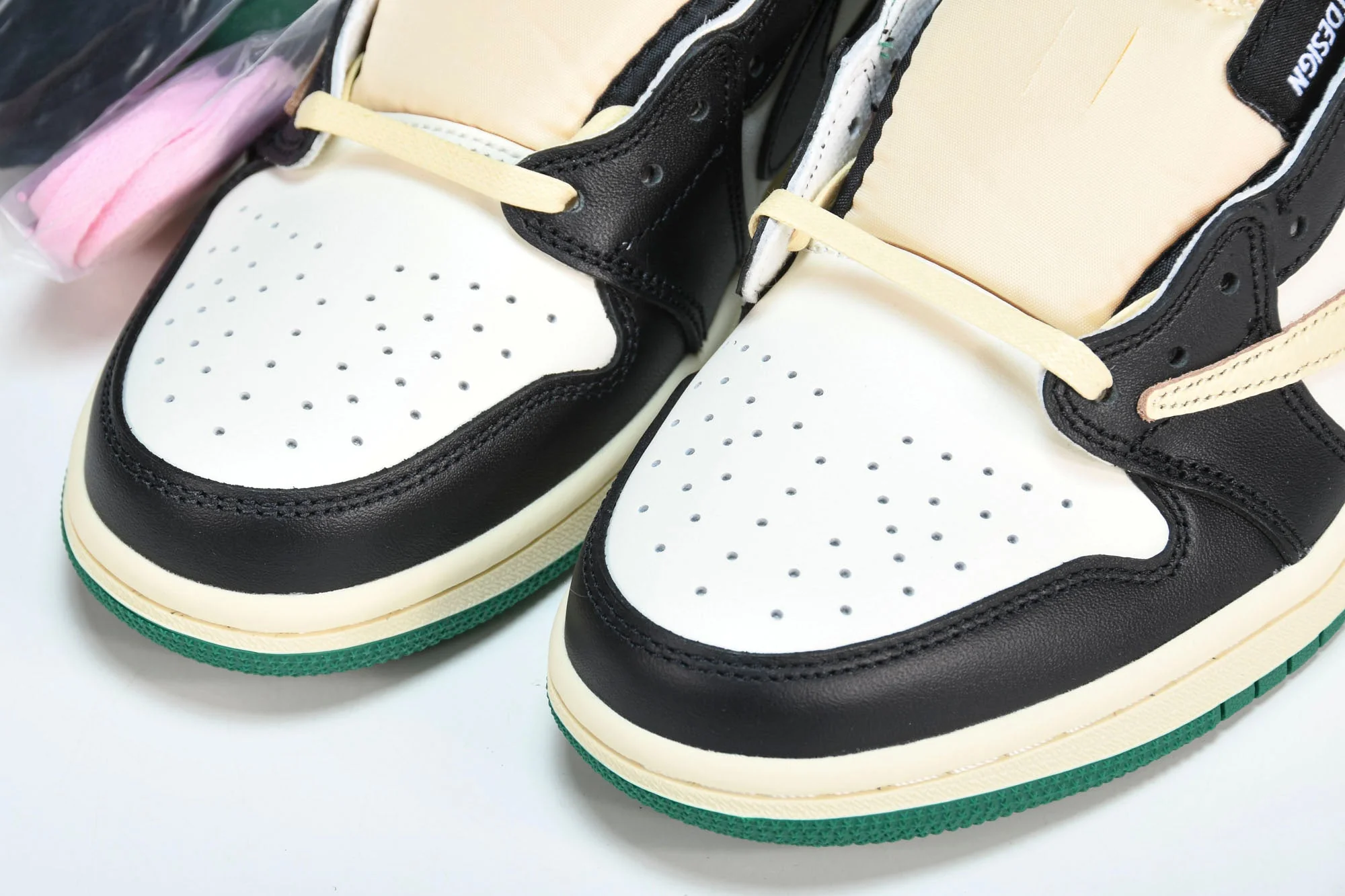 Travis Scott x AJ1 Low x Fragment Design 'Pine Green' (Unreleased)