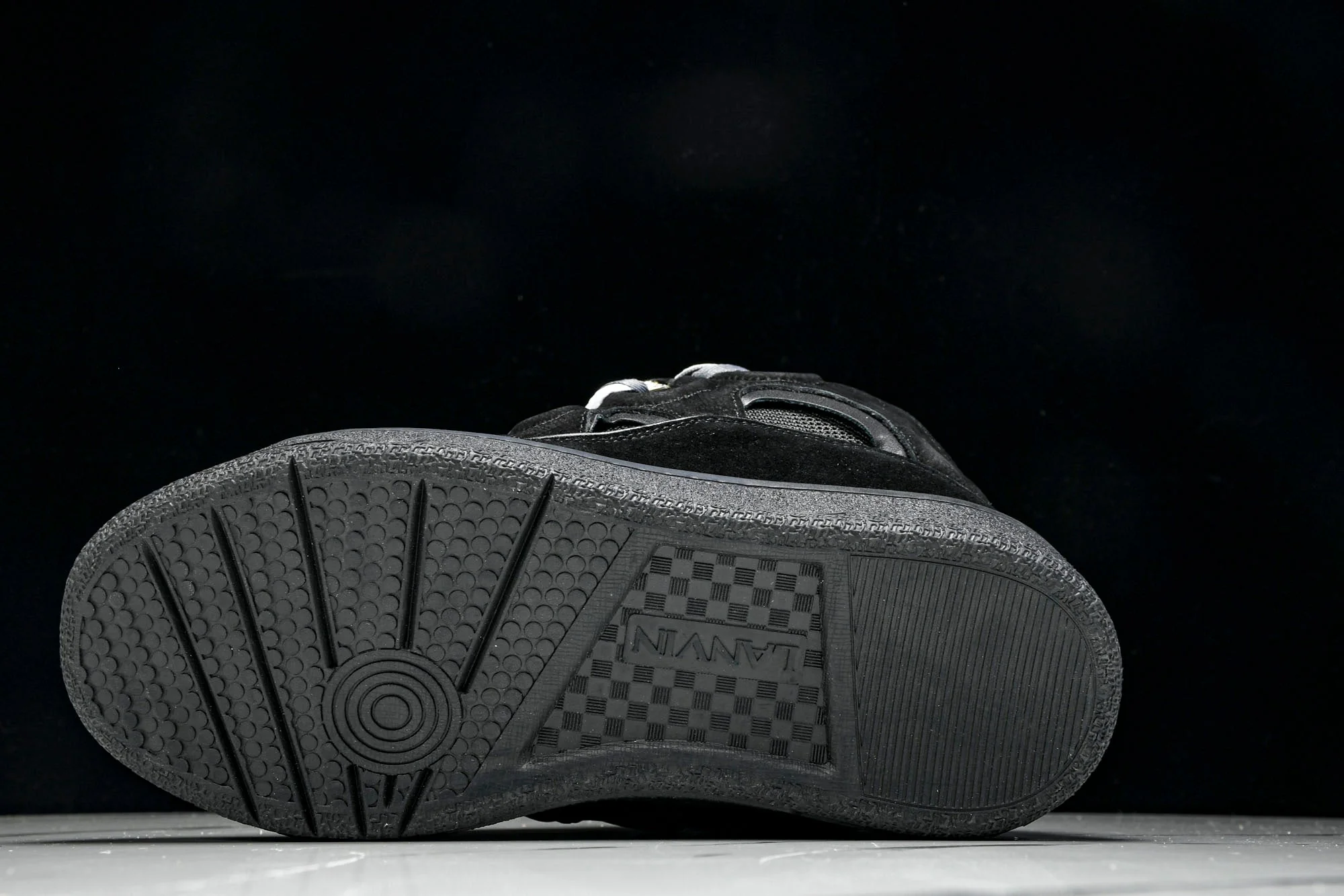 Lanvin Curb Sneaker 'Black Extreme Laces'