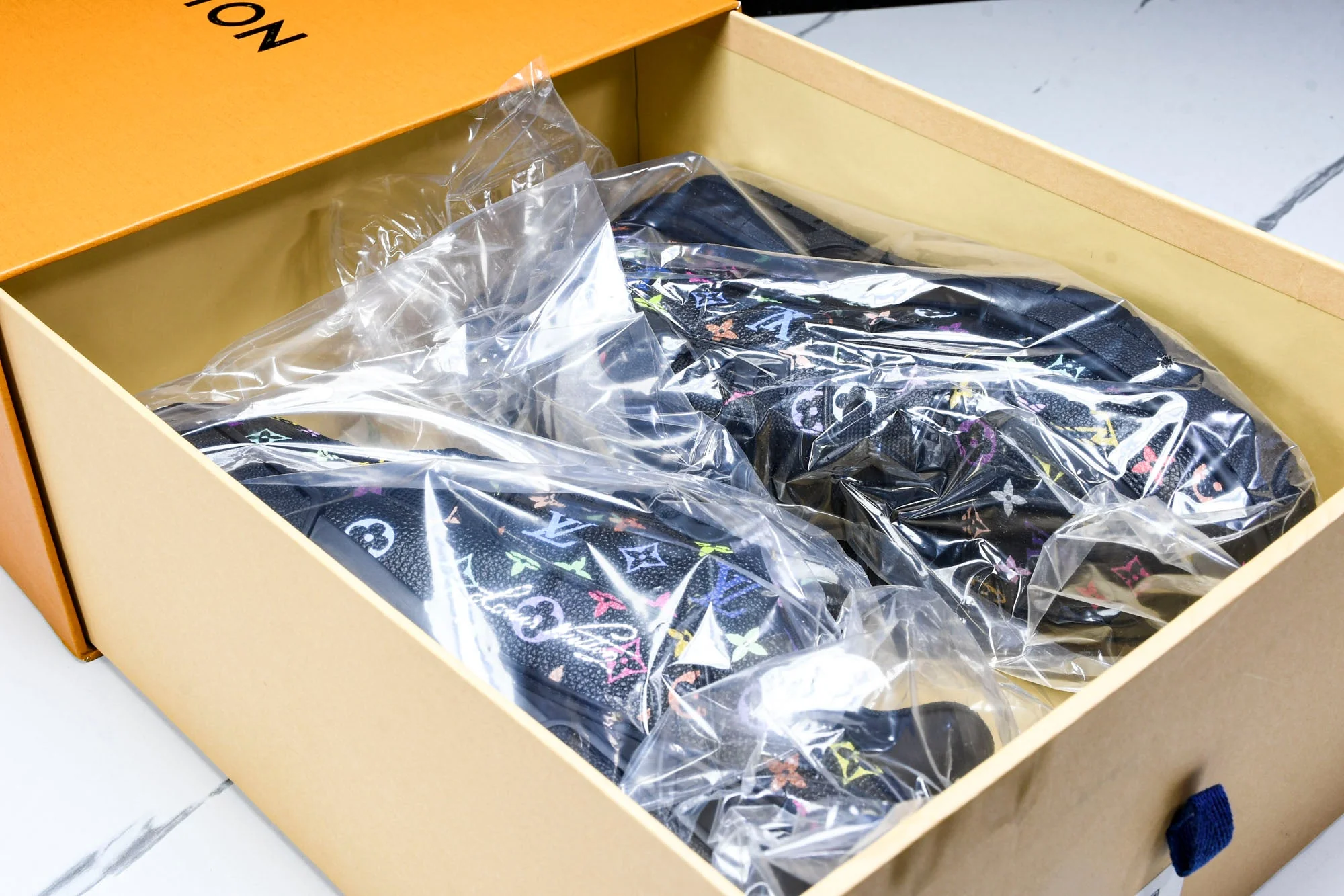 Louis Vuittоп Trainer Low x Takashi Murakami 'Black Multicolor'