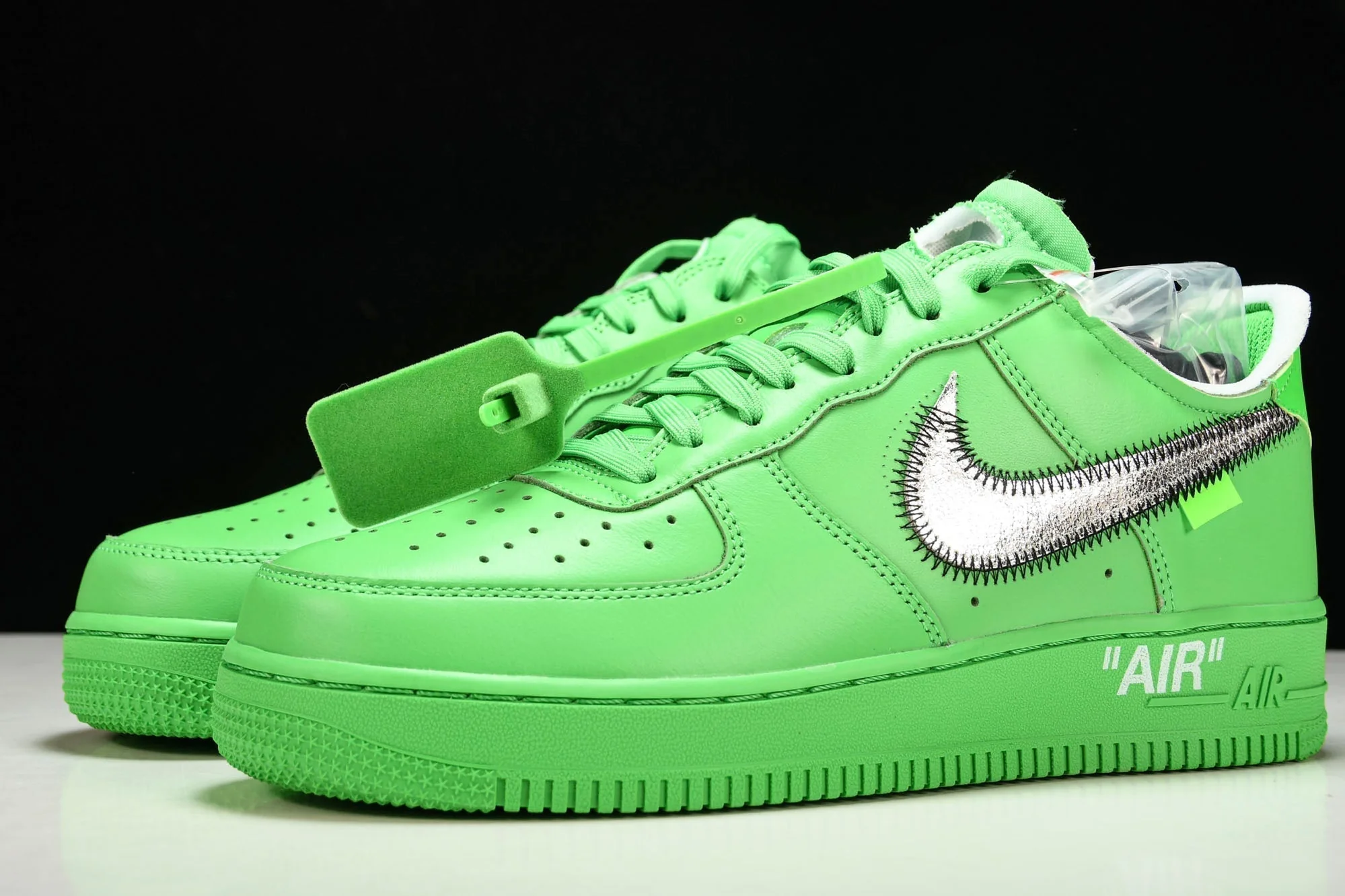 Off-White AF1 'Light Green Spark'