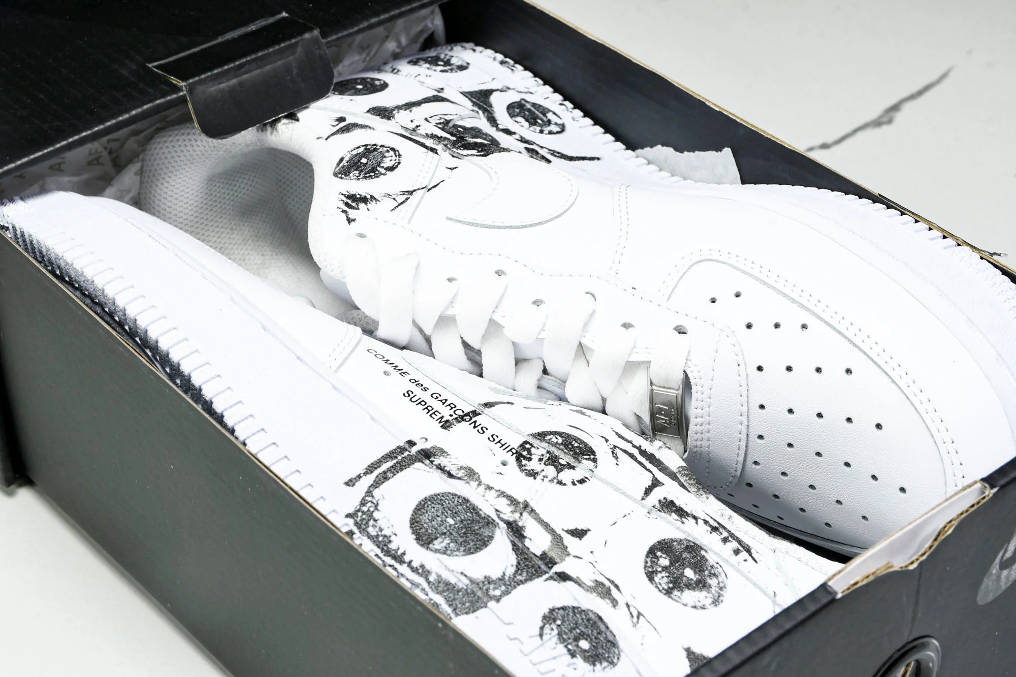 AF1 x Comme des Garcons SHIRT x Supreme 'Eyes'