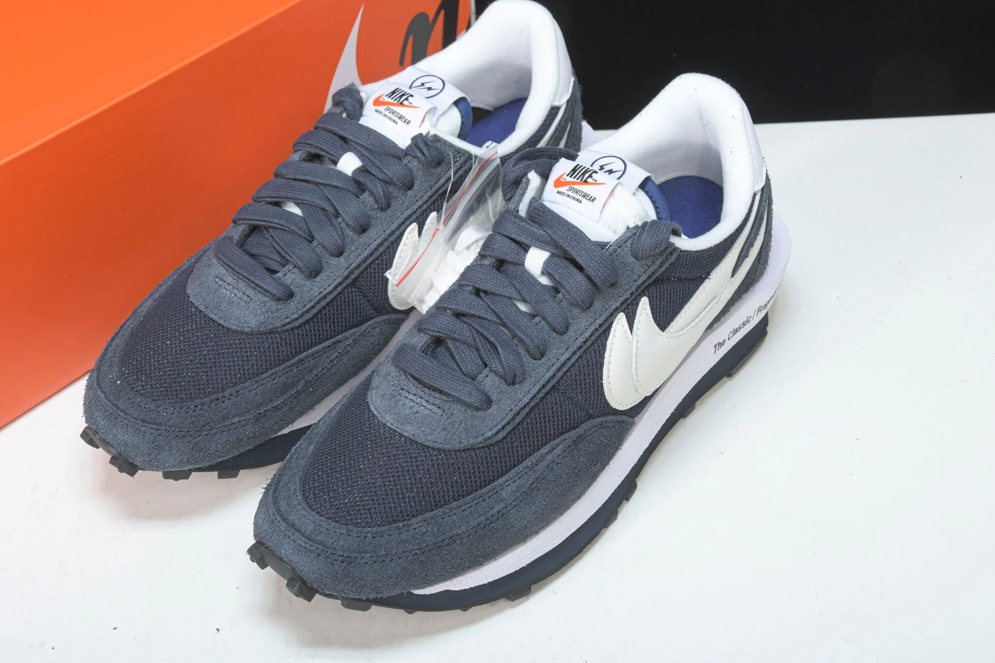 Fragment x Sacai LD Waffle 'Blackened Blue'