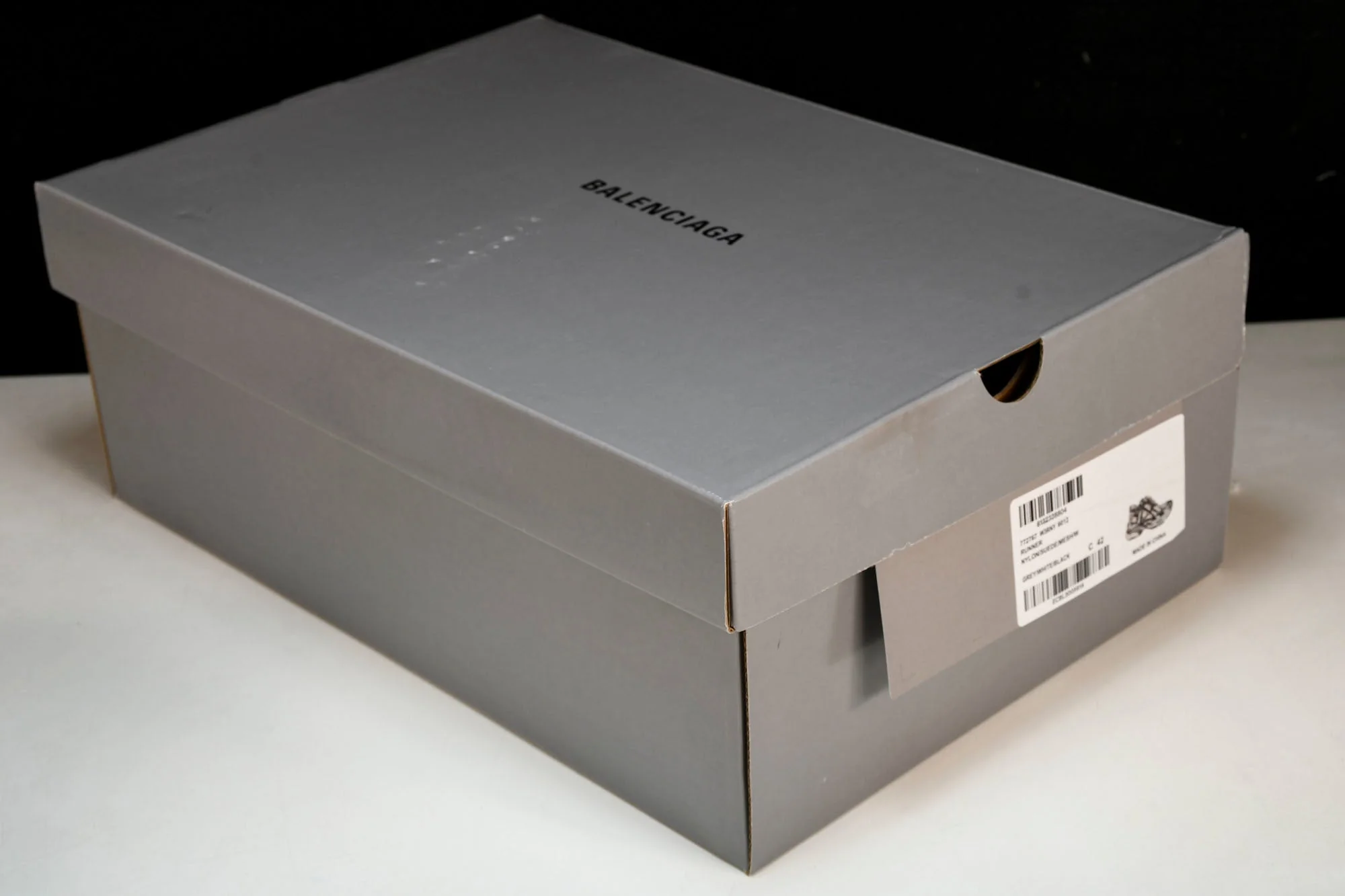 Runner 'White Black Grey'