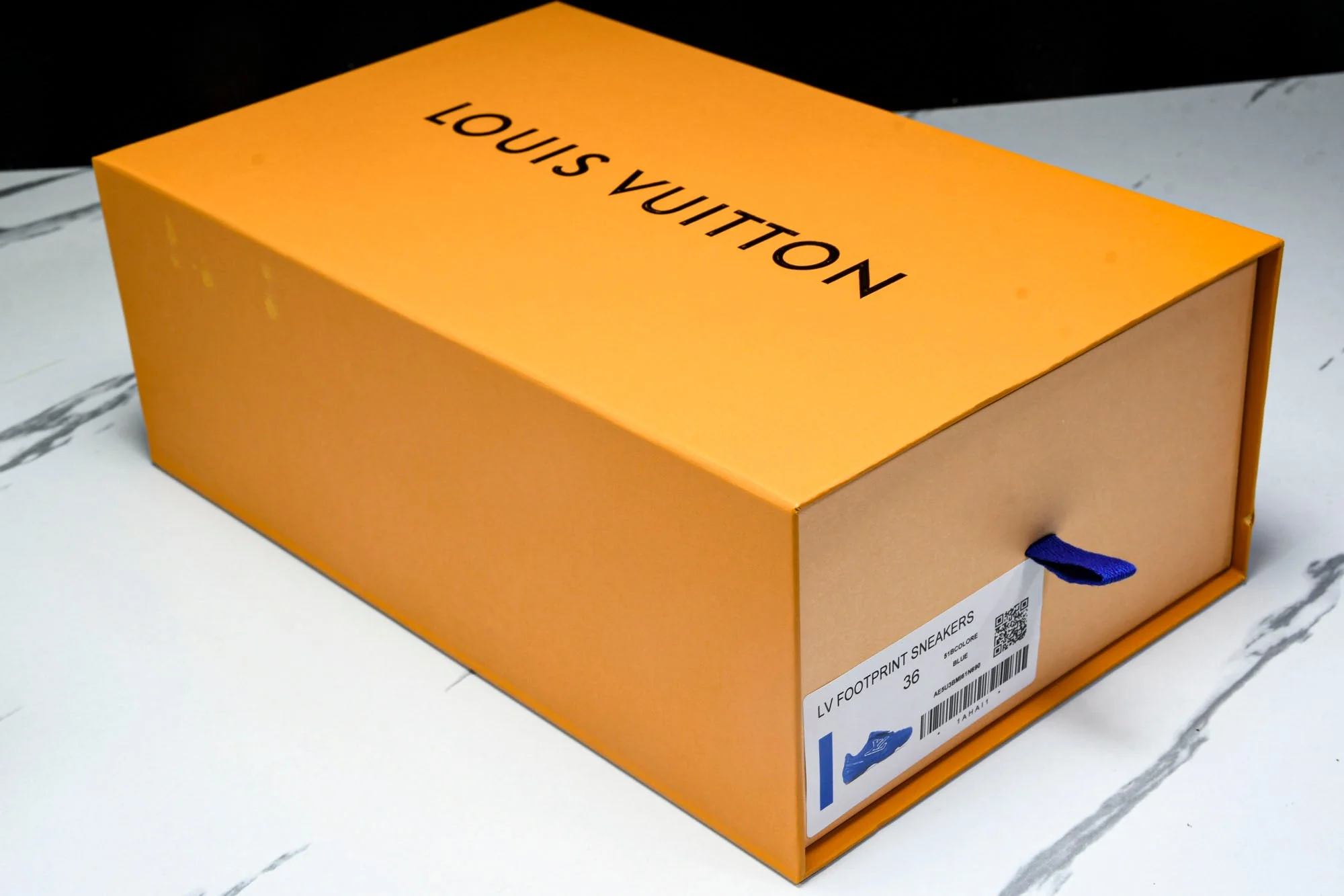 Louis Vuittоп Footprint Soccer Sneaker 'Blue'