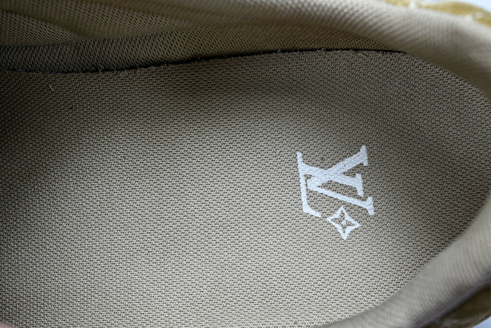 Louis Vuittоп Footprint Soccer Sneaker 'Beige Suede'