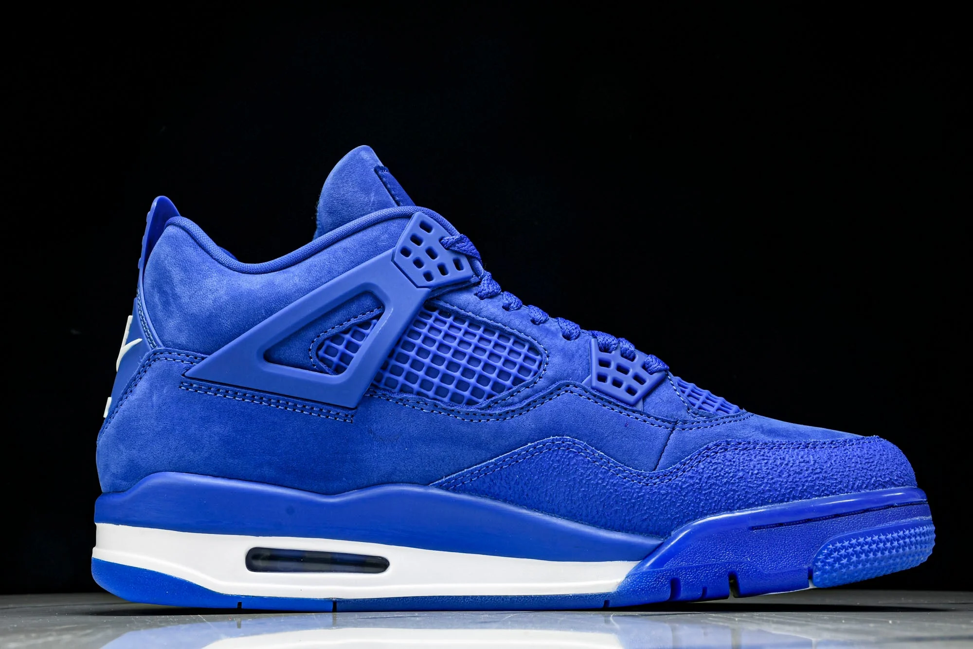 Nigel Sylvester x AJ4 Retro OG Brick by Brick 'Blue' (Unreleased)