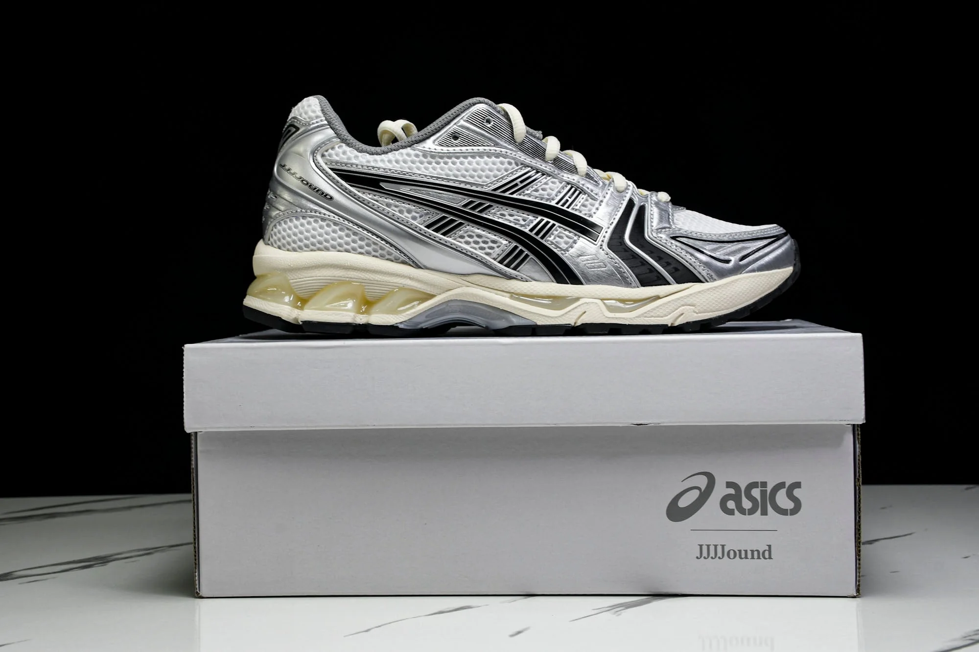 ASICS Gel-Kayano 14 x JJJJound 'Silver Black'