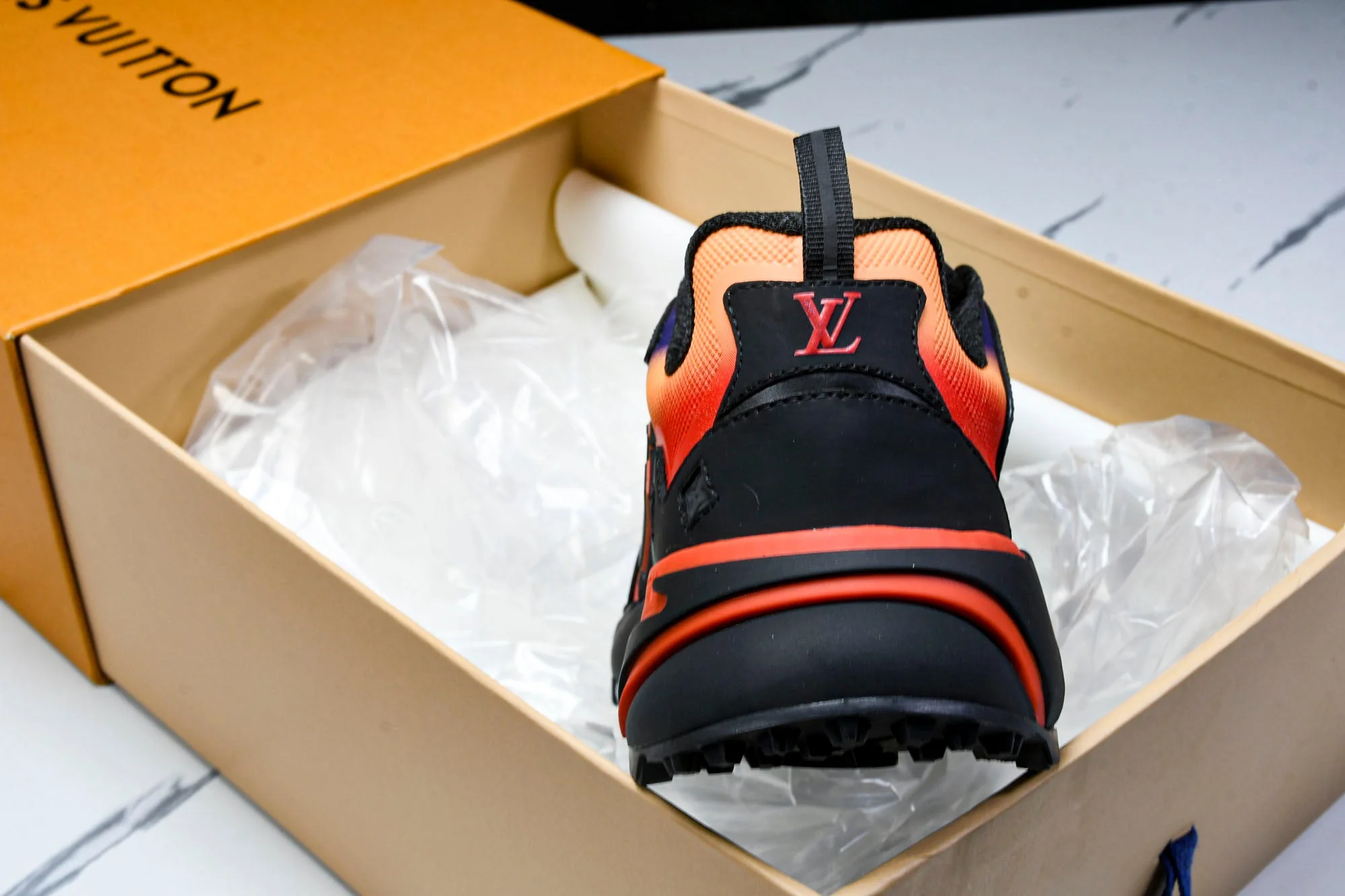 Louis Vuittоп Runner Tatic Sneaker 'Black Orange'