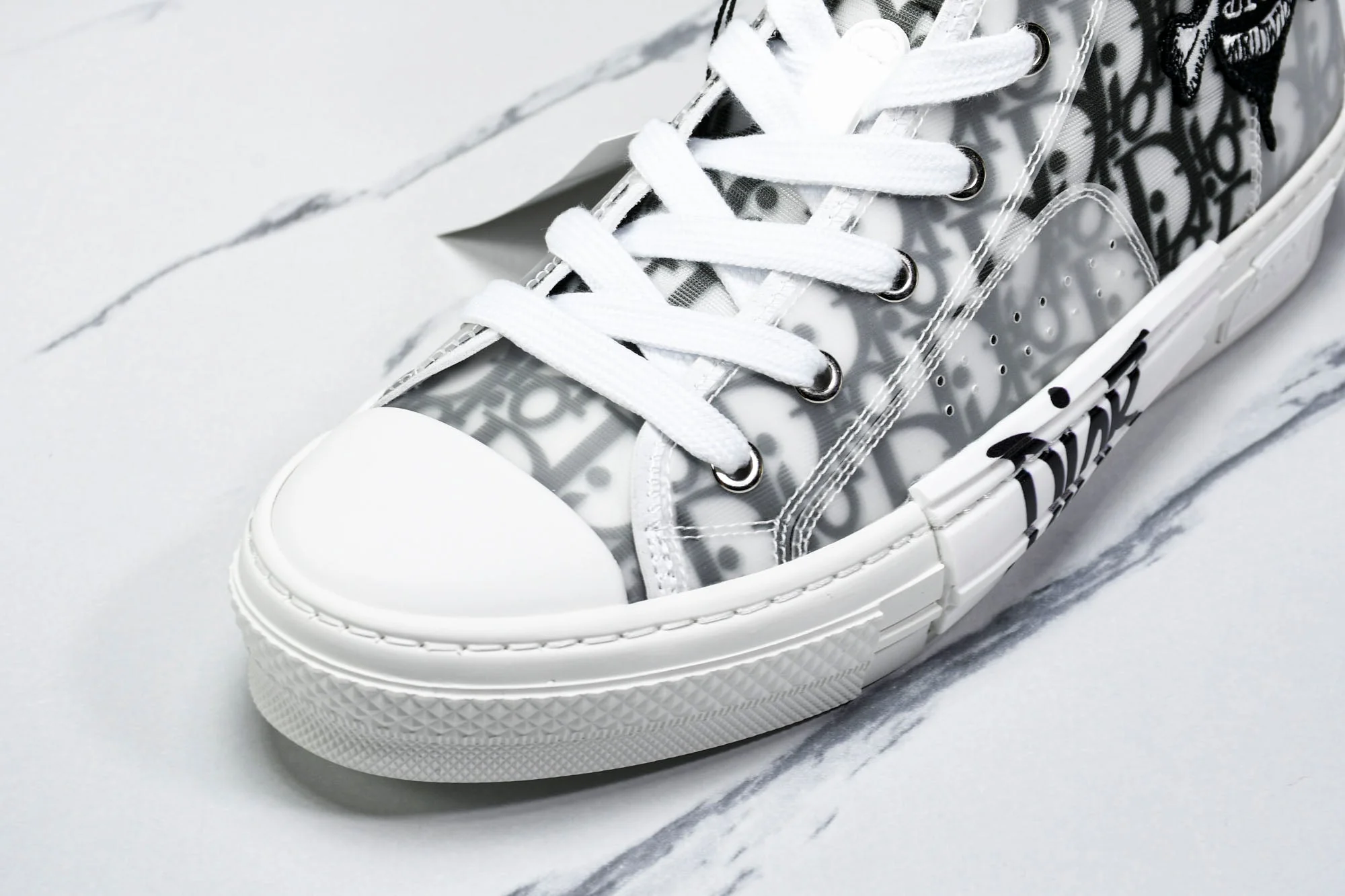 D1or B23 High x Shawn Stussy 'Bee Embroidery Patch'