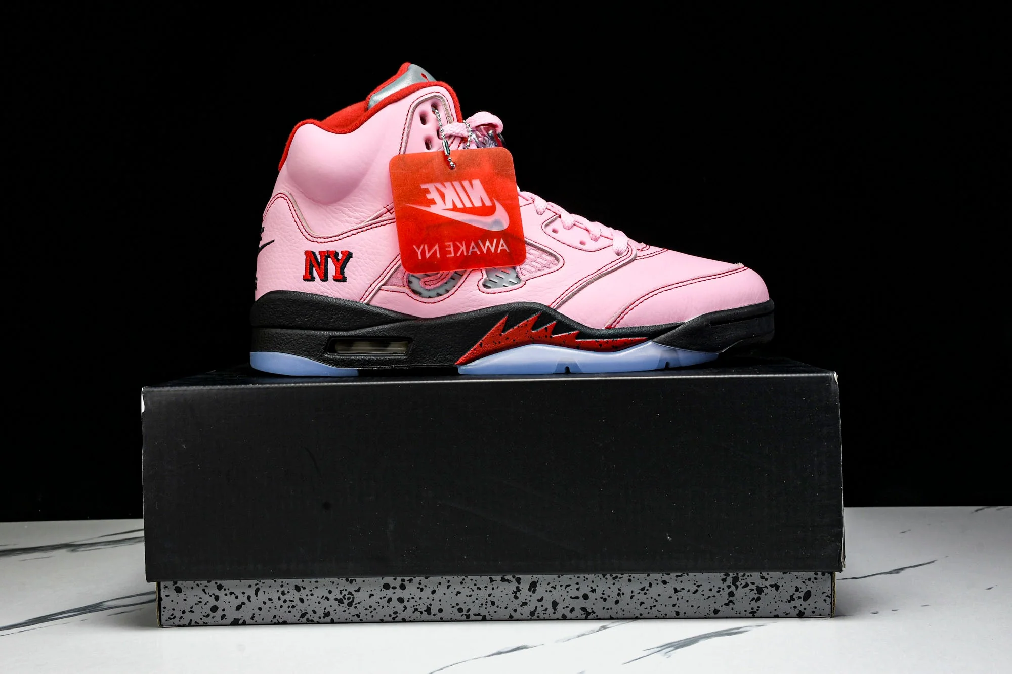 AJ5 Retro x Awake NY 'Arctic Pink'