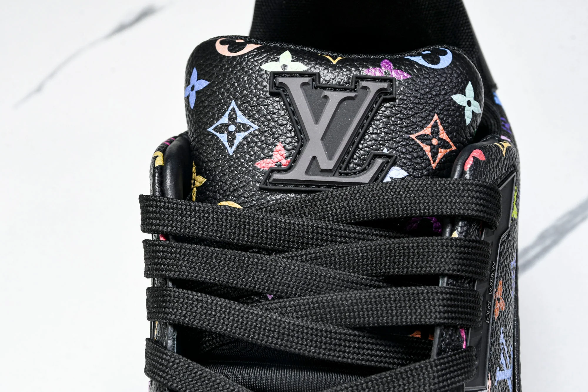 Louis Vuittоп Trainer Low x Takashi Murakami 'Black Multicolor'